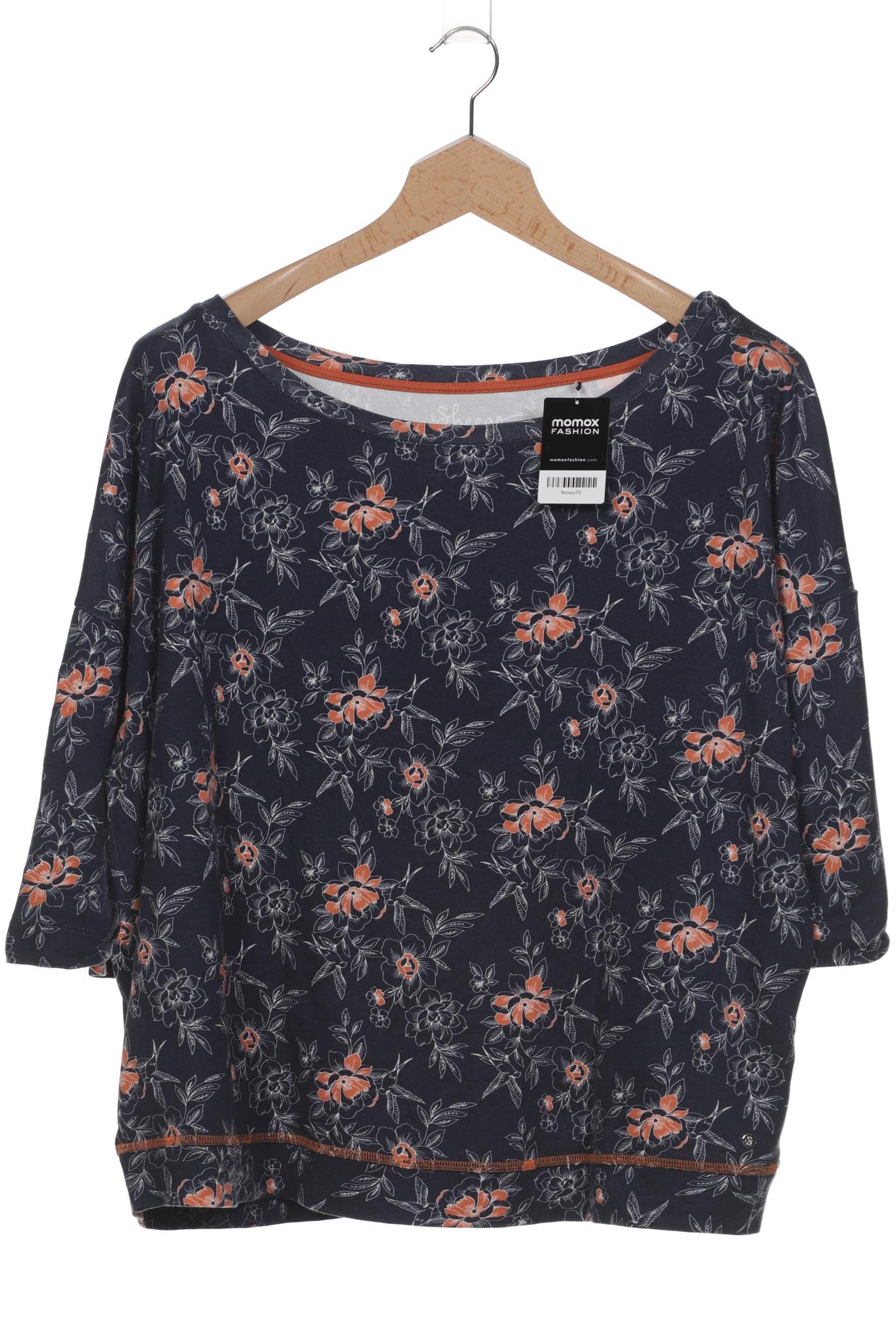 

sheego Damen Sweatshirt, marineblau, Gr. 48