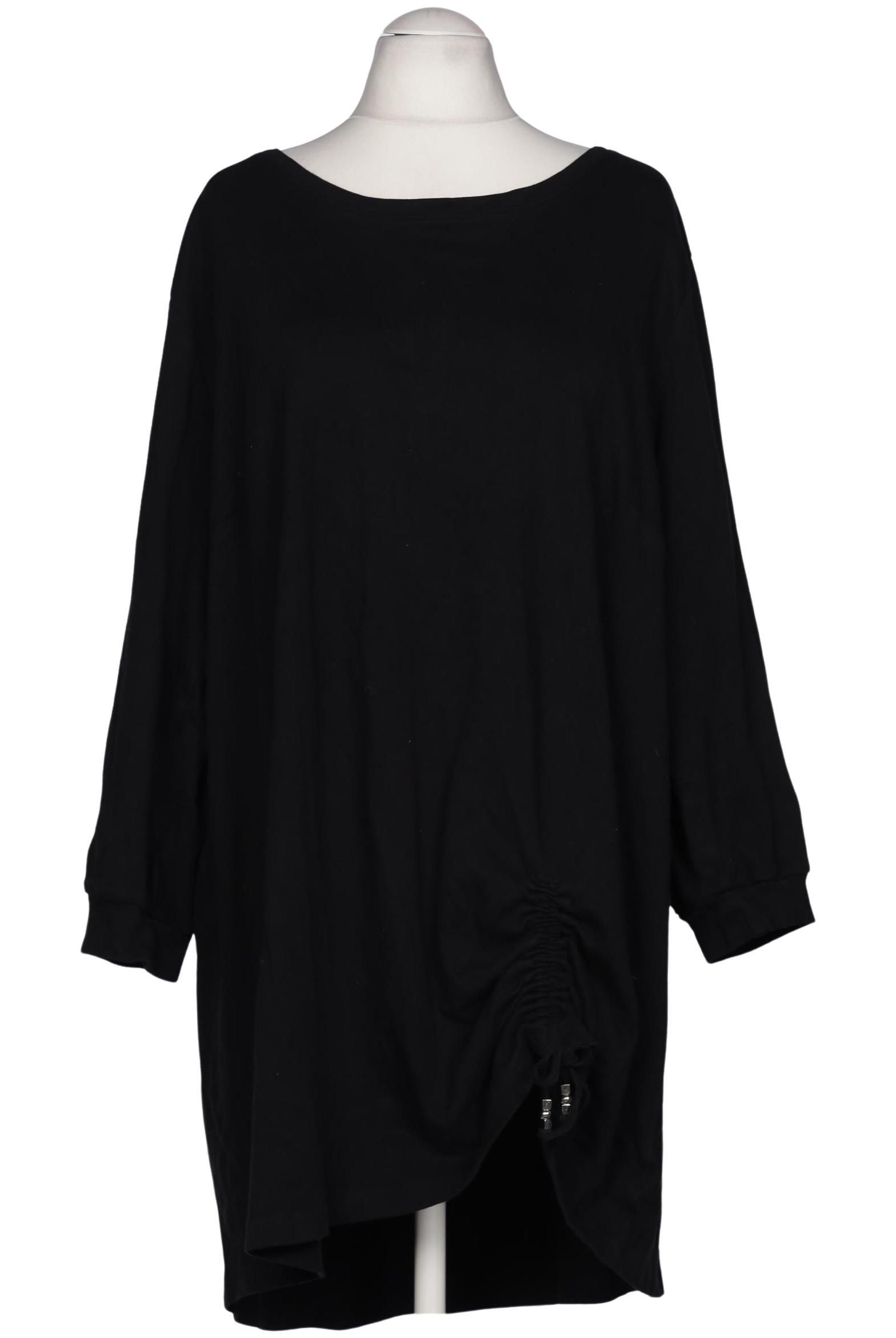 

sheego Damen Sweatshirt, schwarz, Gr. 58