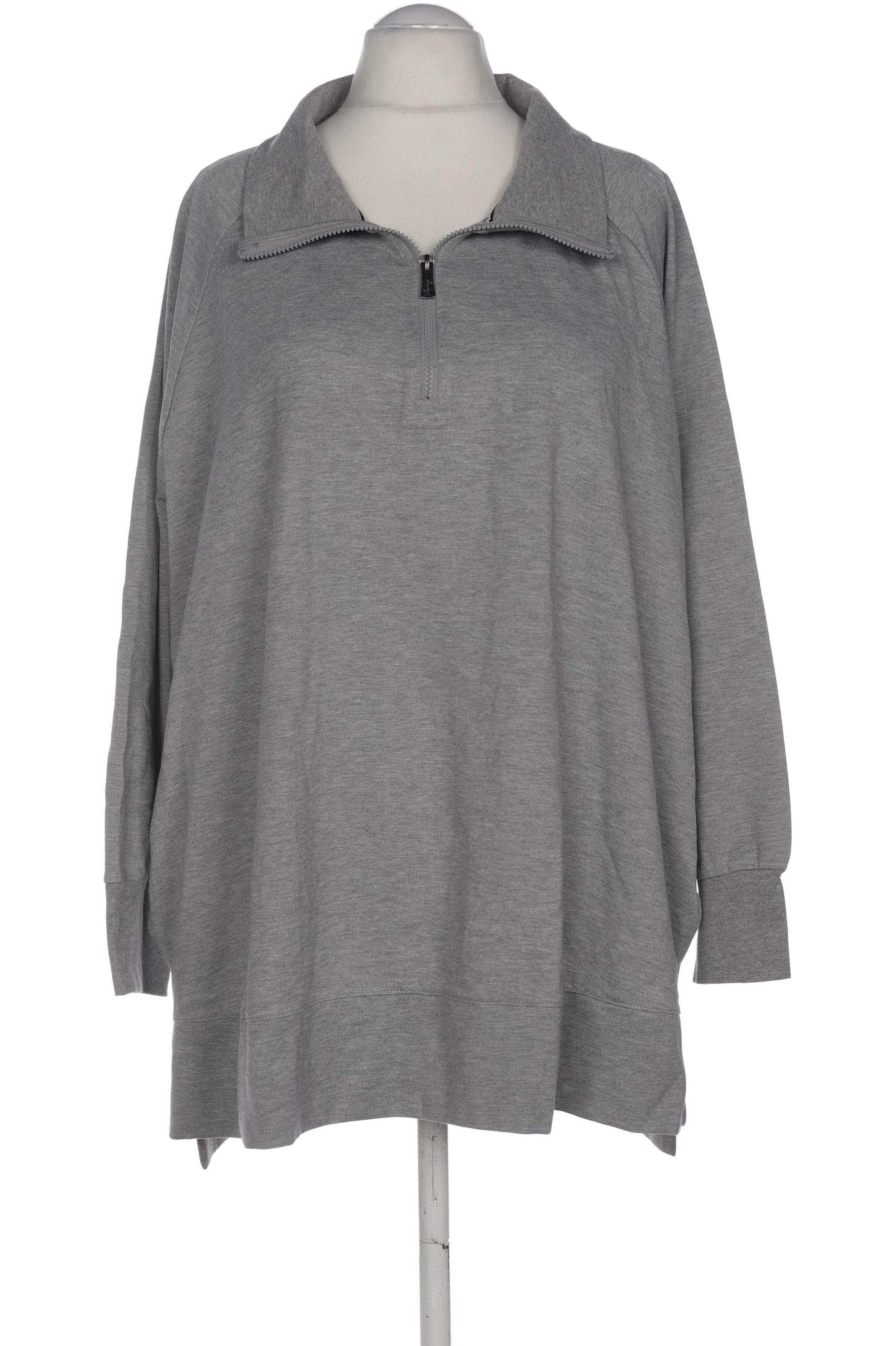 

sheego Damen Sweatshirt, grau