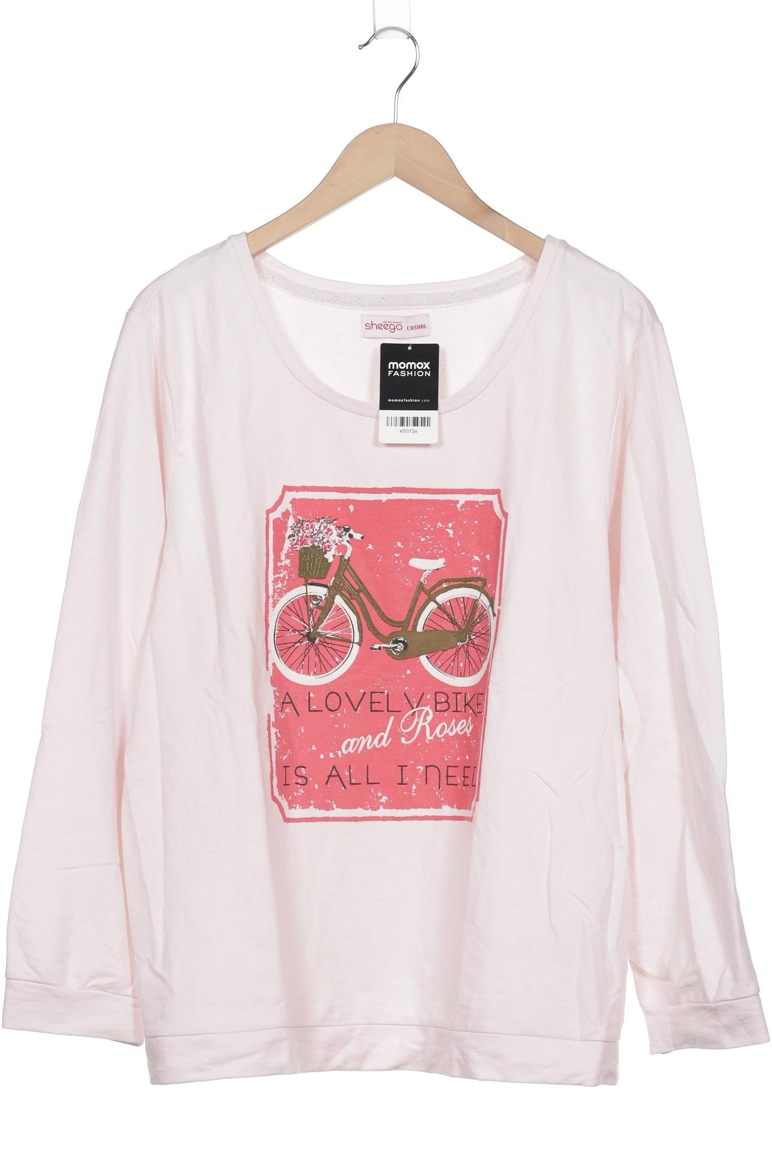 

sheego Damen Sweatshirt, pink, Gr. 48