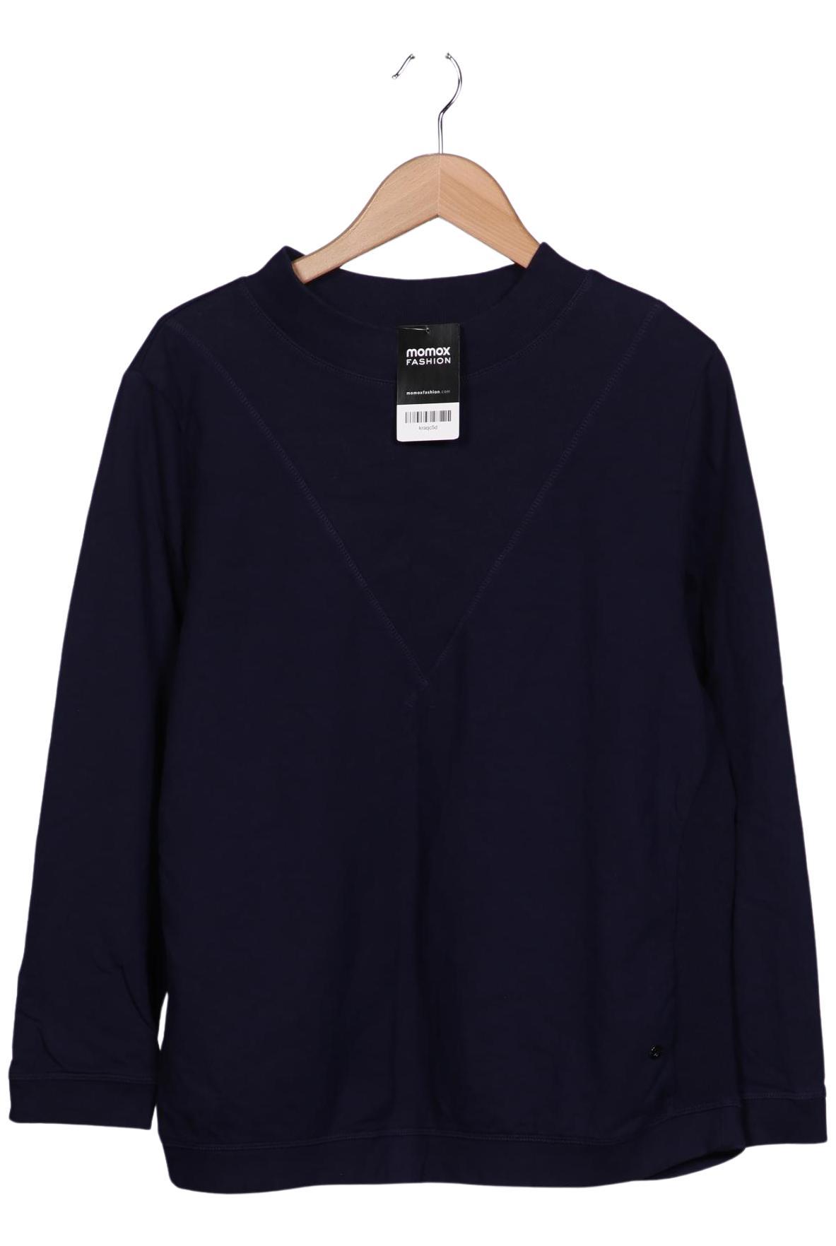 

sheego Damen Sweatshirt, marineblau, Gr. 44