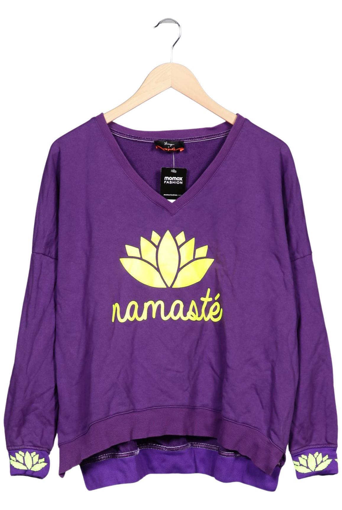 

sheego Damen Sweatshirt, flieder, Gr. 46