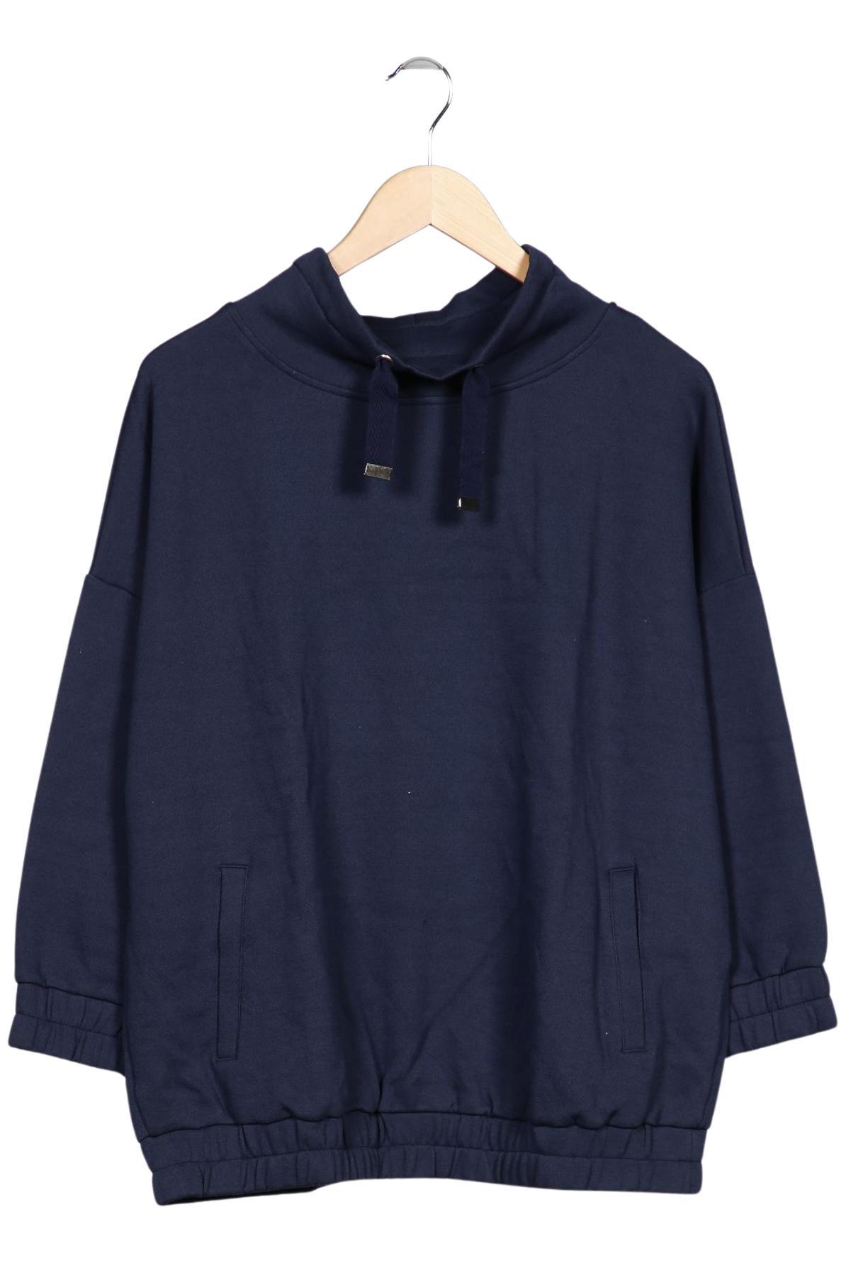 

sheego Damen Sweatshirt, marineblau, Gr. 40