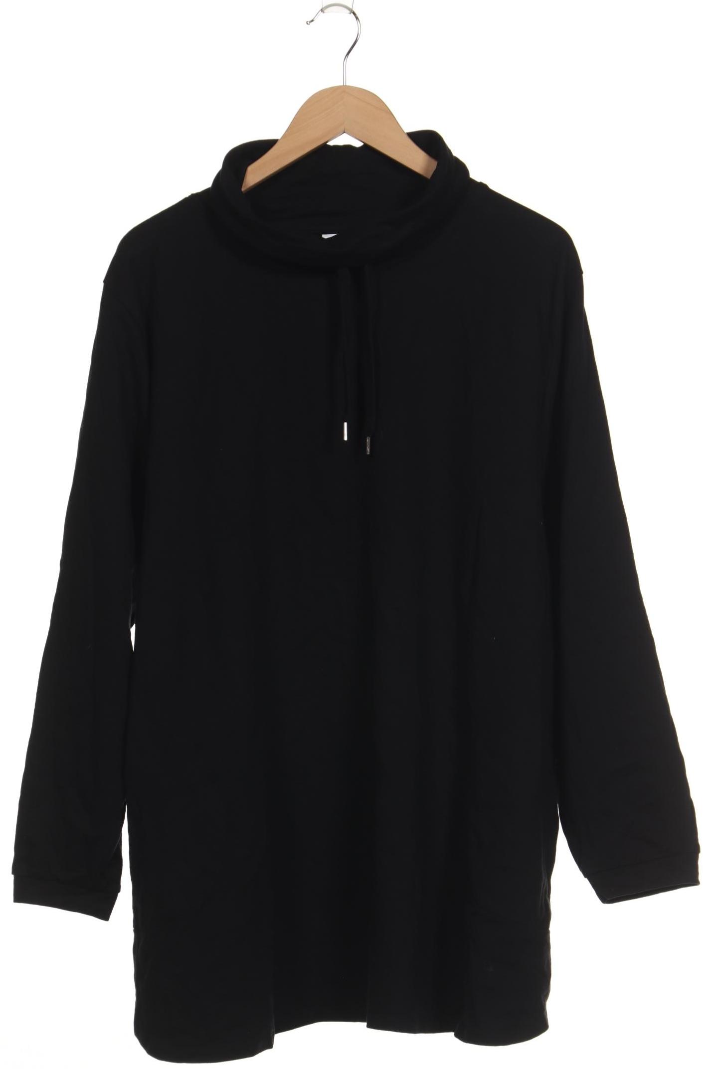 

sheego Damen Sweatshirt, schwarz, Gr. 52