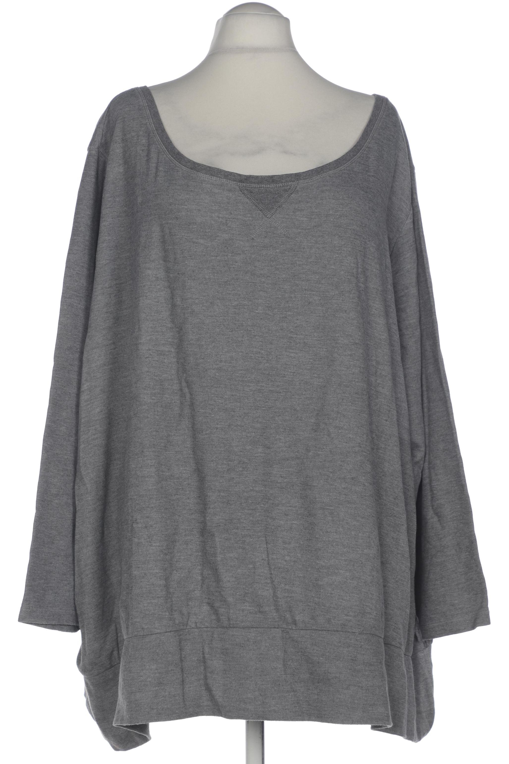 

sheego Damen Sweatshirt, grau, Gr. 60