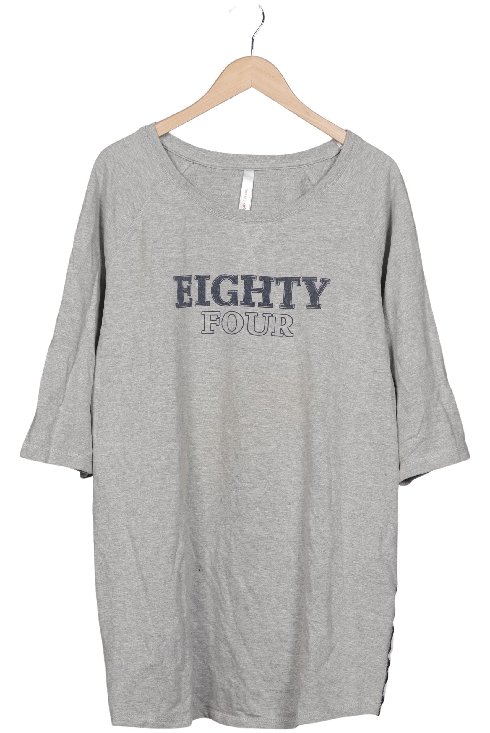 

sheego Damen Sweatshirt, grau, Gr. 50