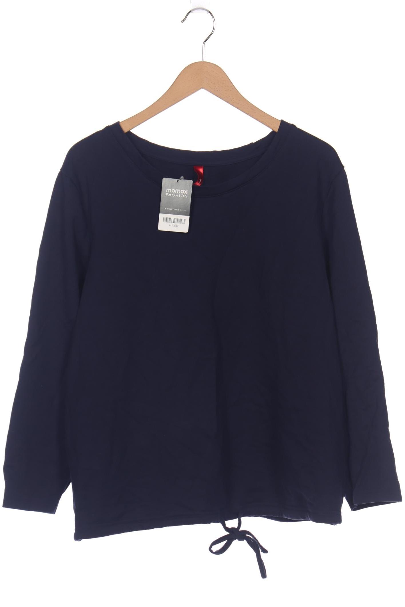 

sheego Damen Sweatshirt, marineblau, Gr. 44