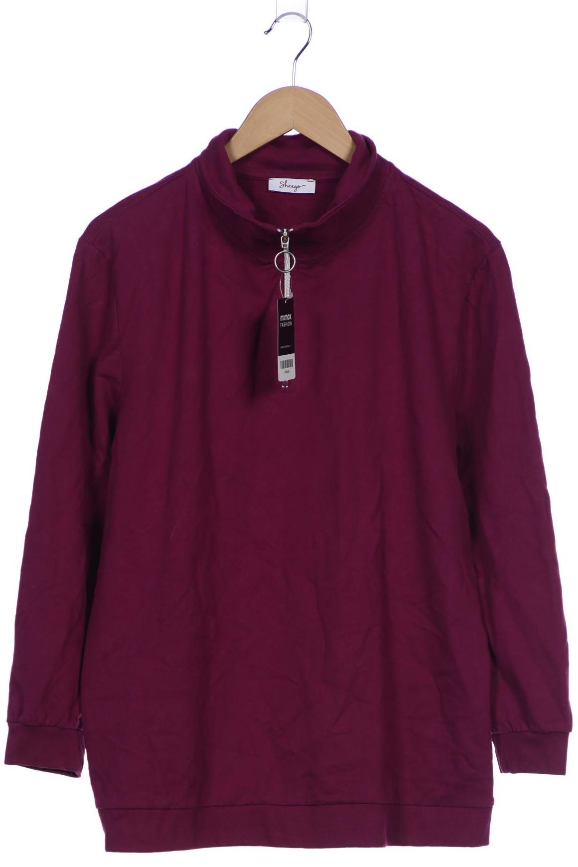 

sheego Damen Sweatshirt, flieder, Gr. 44