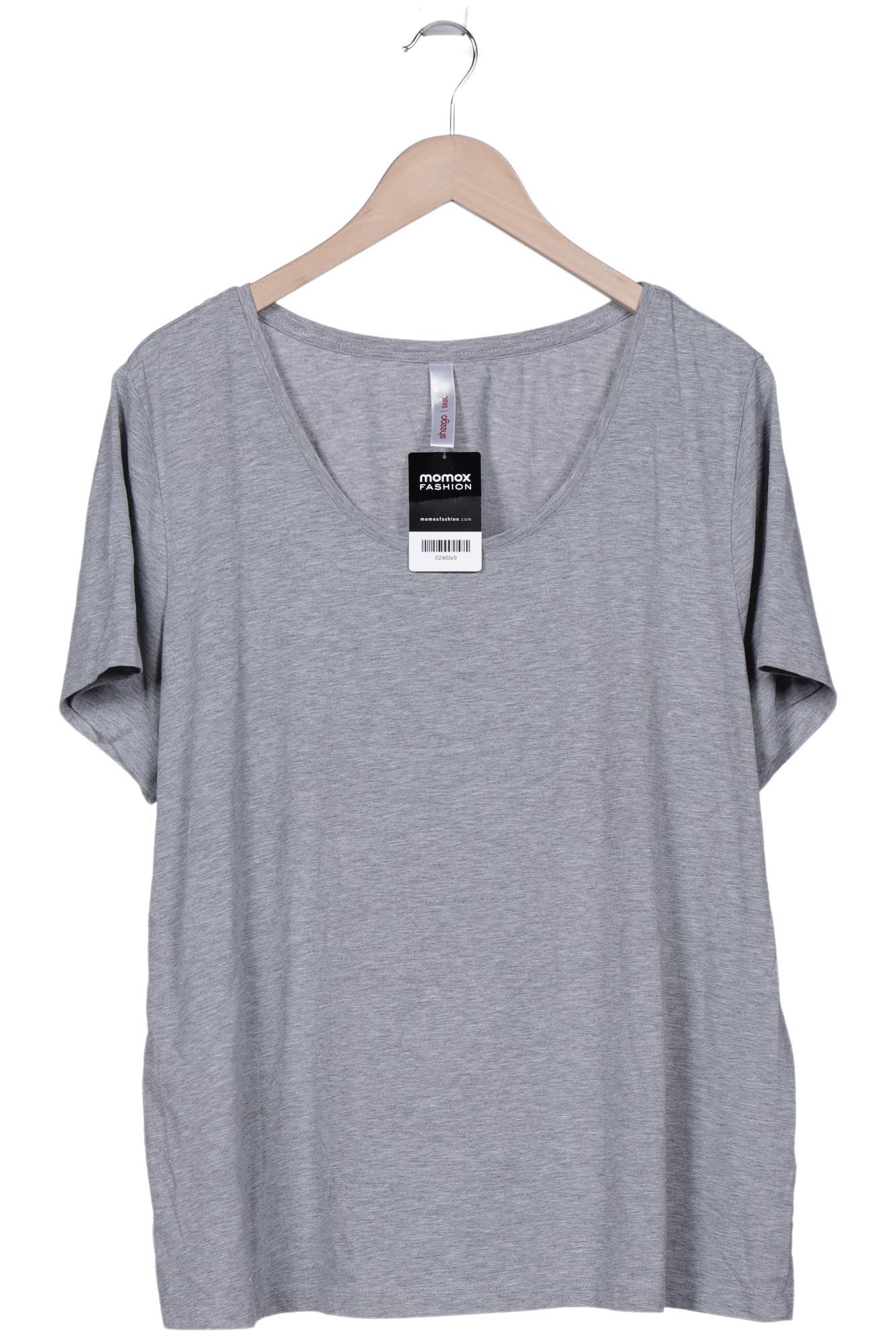 

sheego Damen T-Shirt, grau, Gr. 52