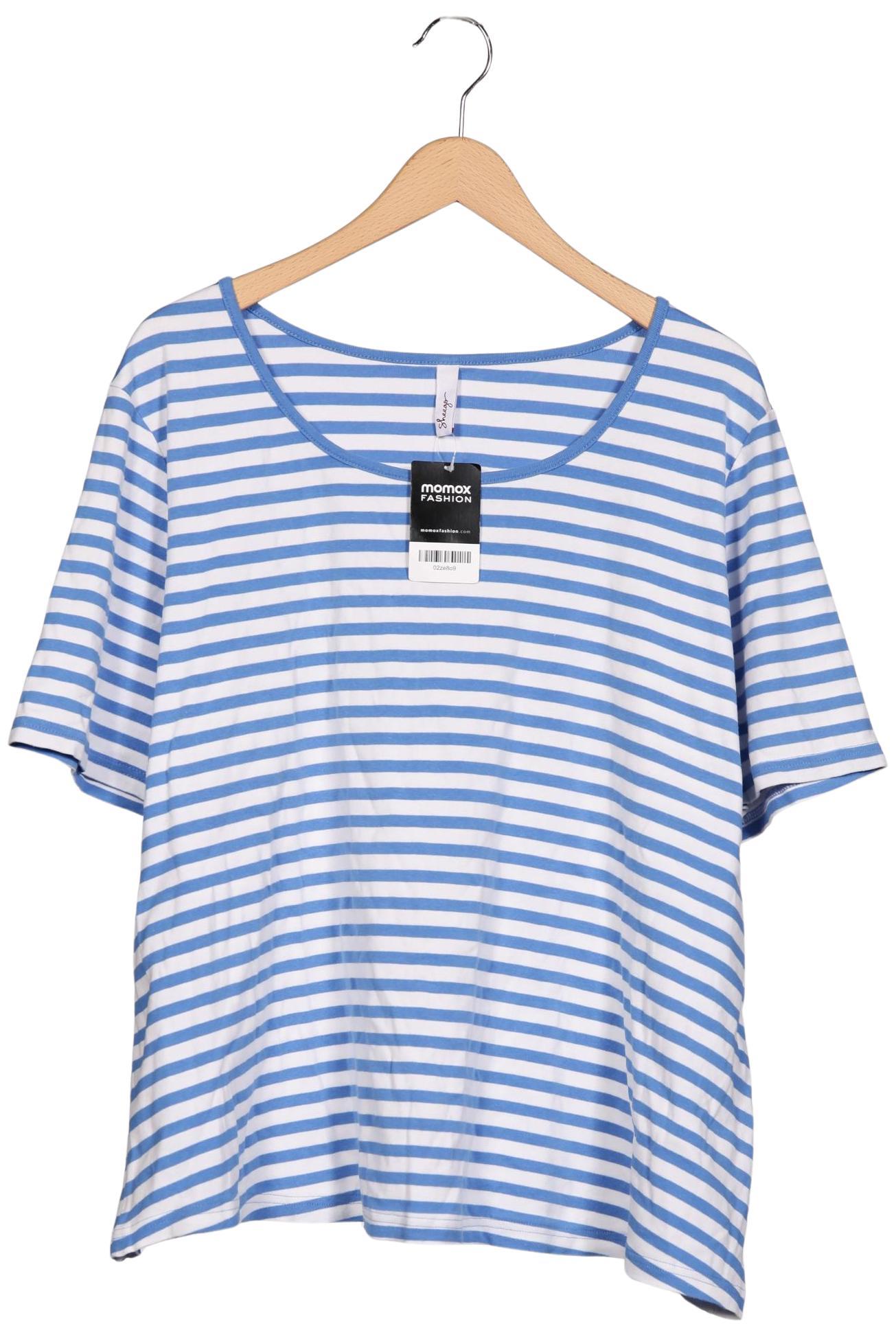 

sheego Damen T-Shirt, blau, Gr. 52