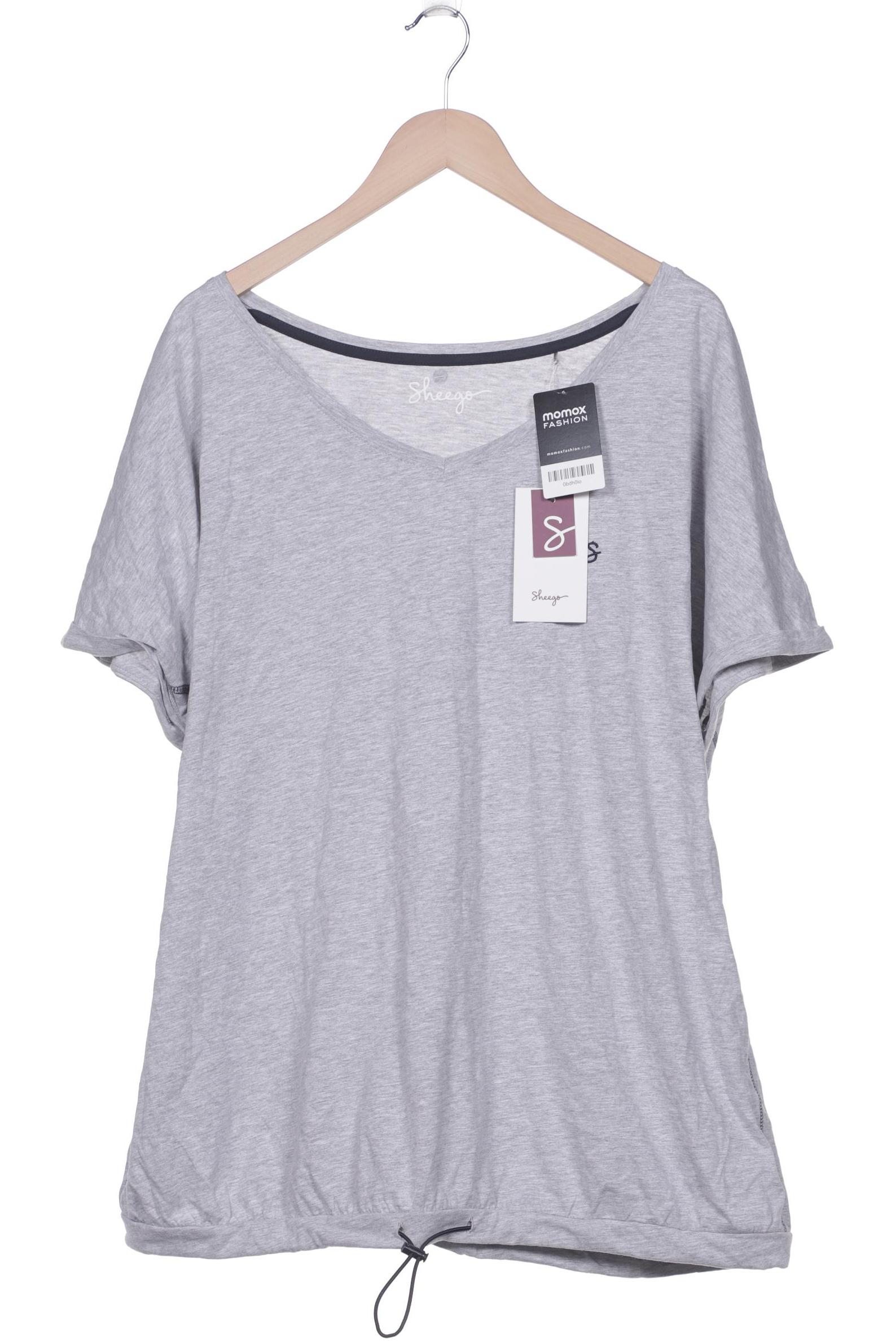 

sheego Damen T-Shirt, grau