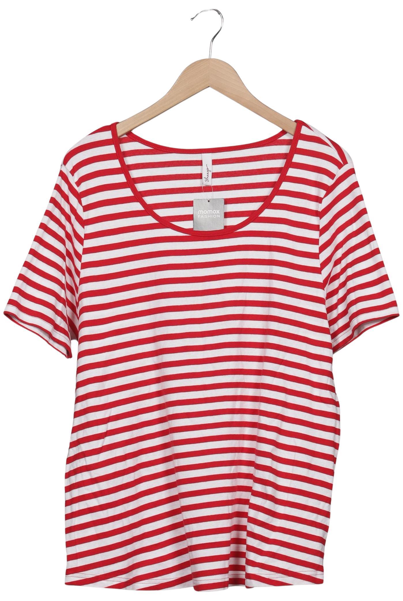 

sheego Damen T-Shirt, mehrfarbig, Gr. 48