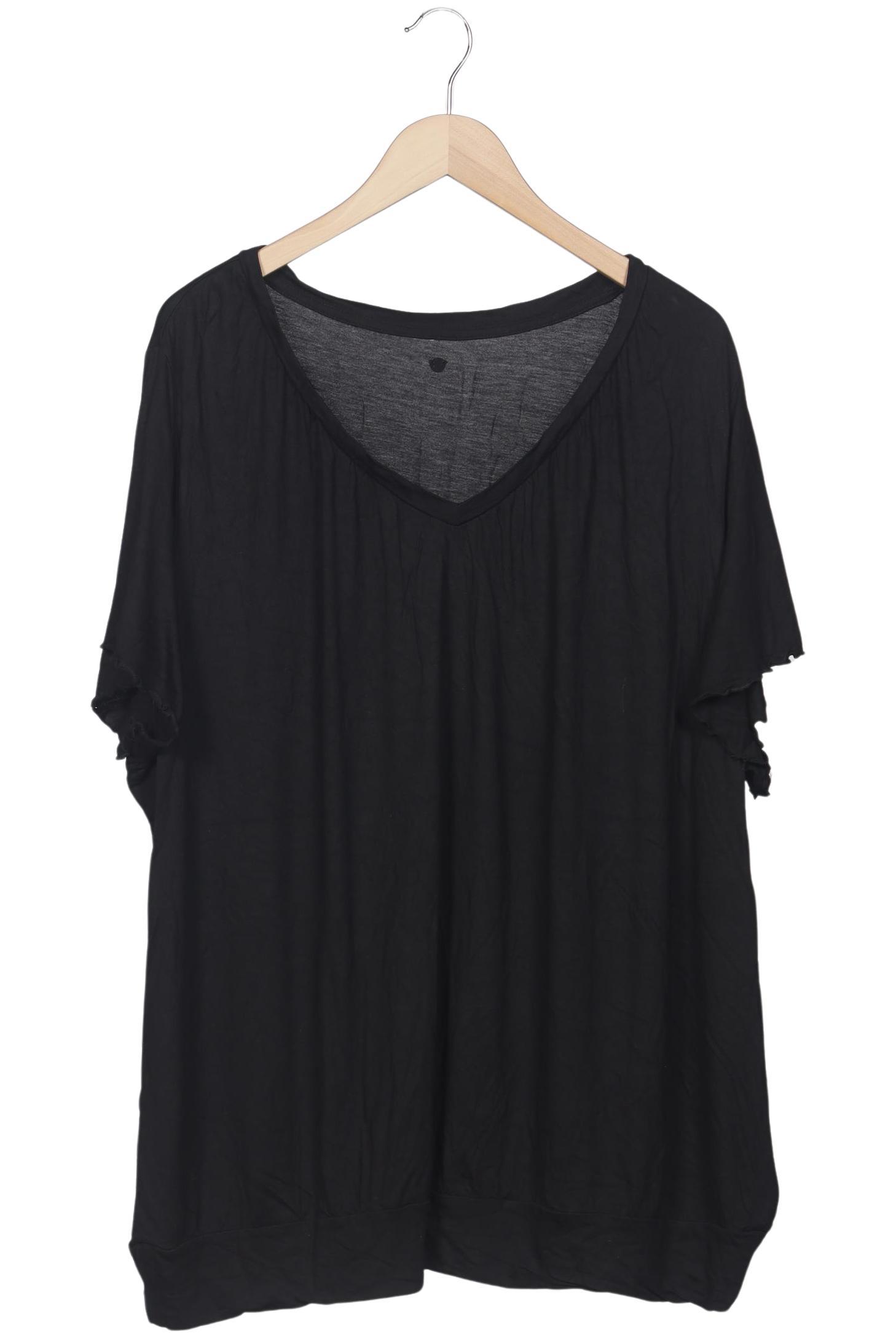 

sheego Damen T-Shirt, schwarz, Gr. 52