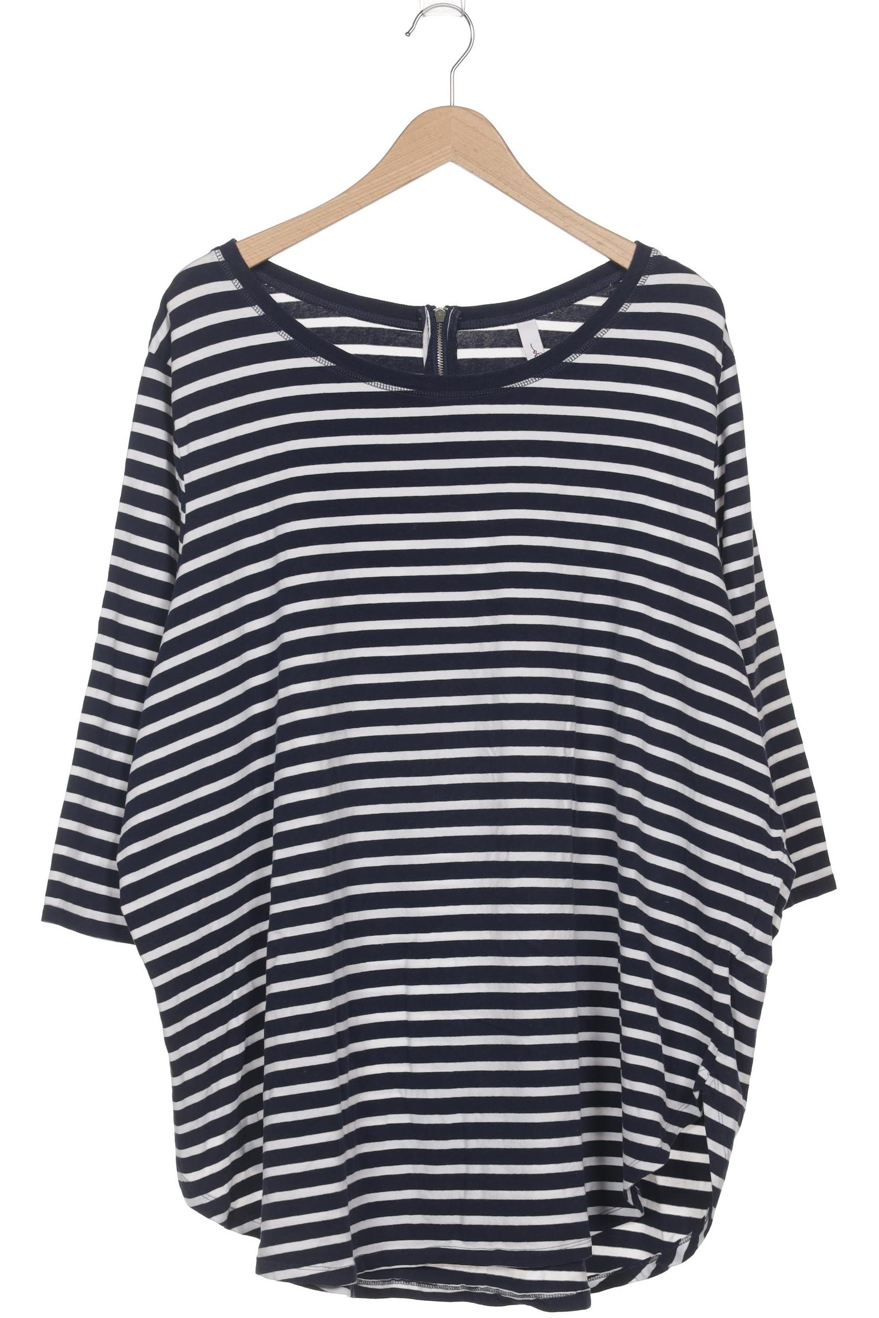 

sheego Damen T-Shirt, marineblau, Gr. 52