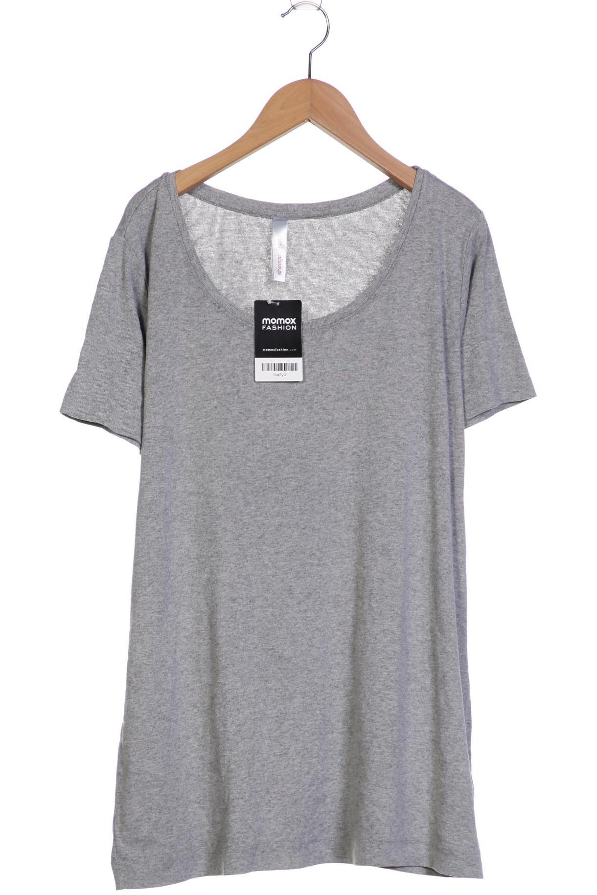 

sheego Damen T-Shirt, grau