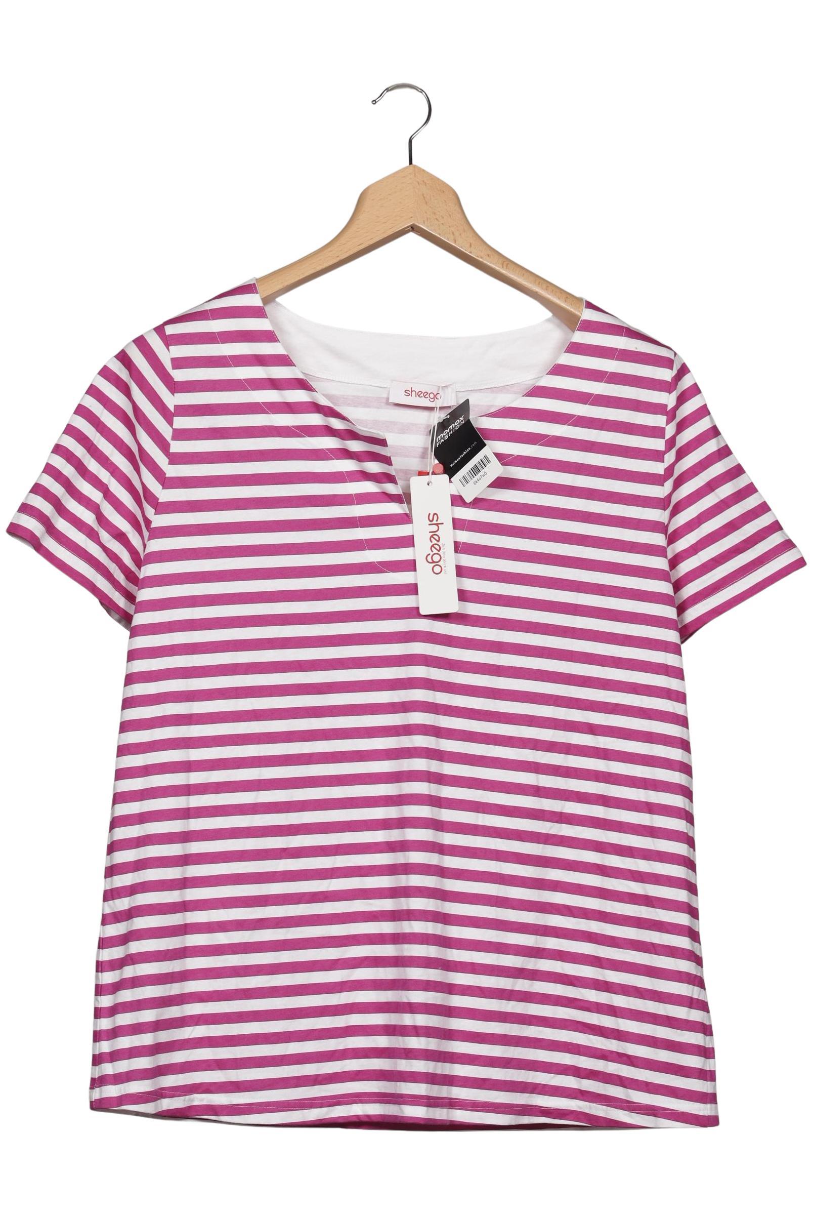 

sheego Damen T-Shirt, pink, Gr. 48