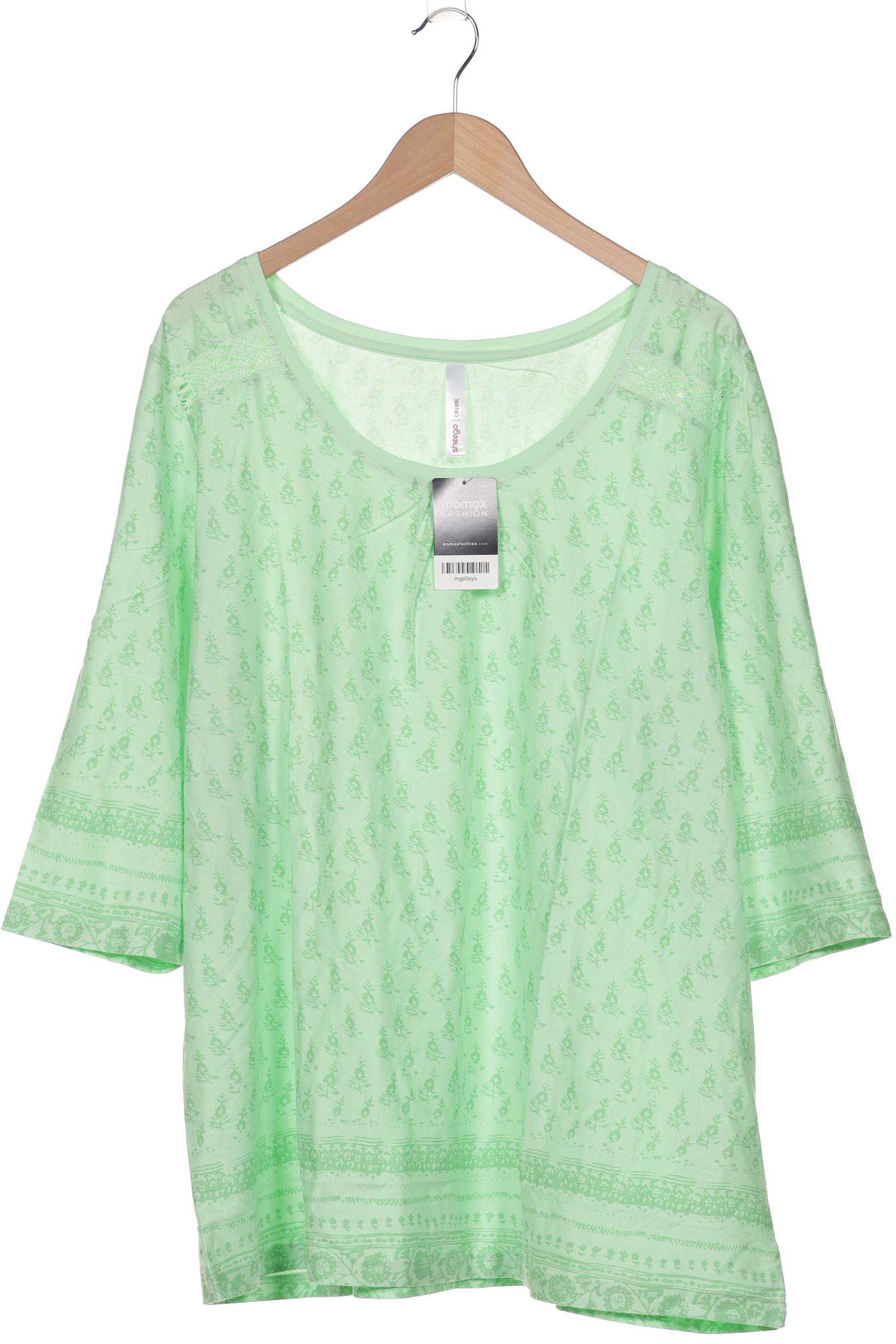 

sheego Damen T-Shirt, hellgrün