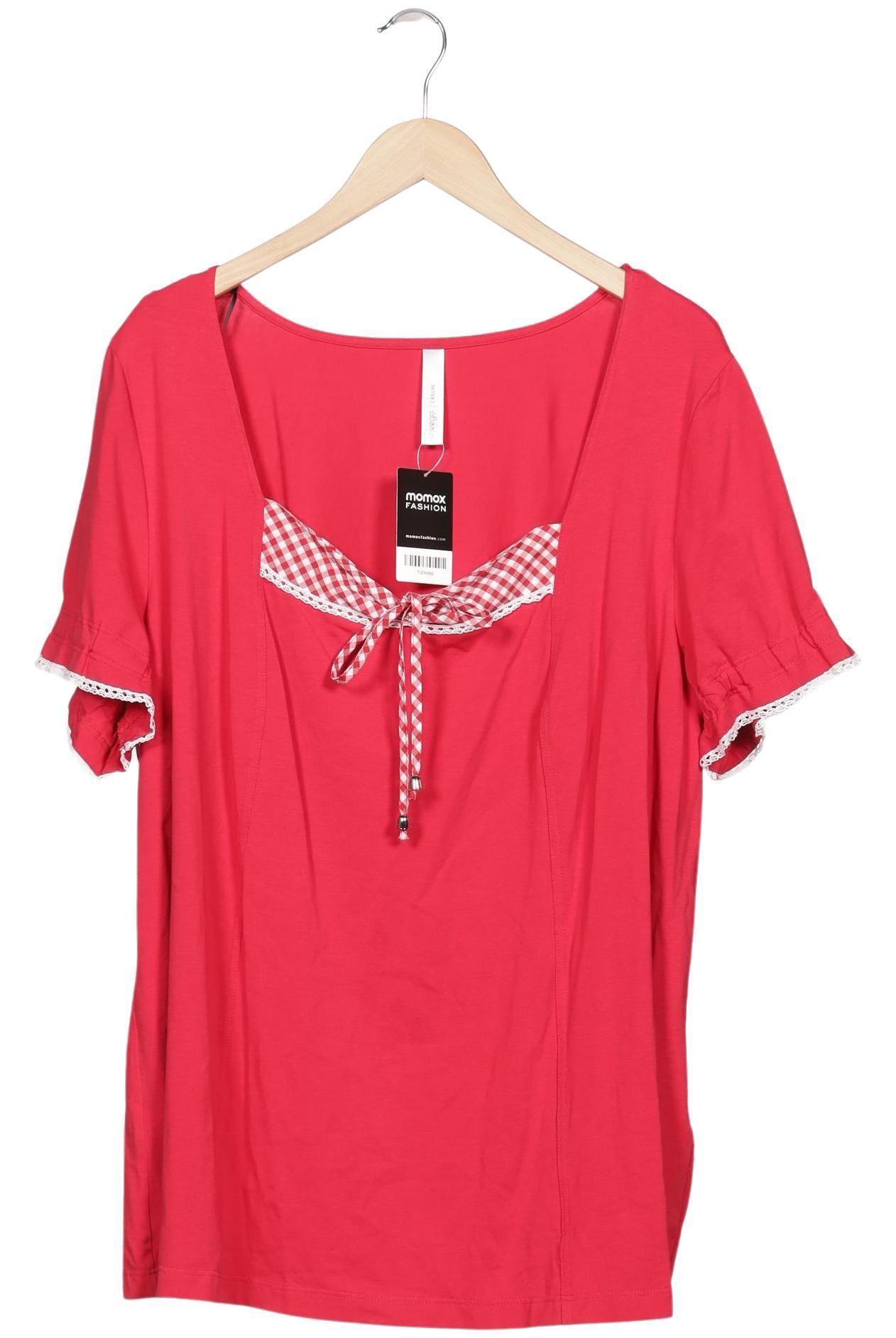 

sheego Damen T-Shirt, rot, Gr. 52