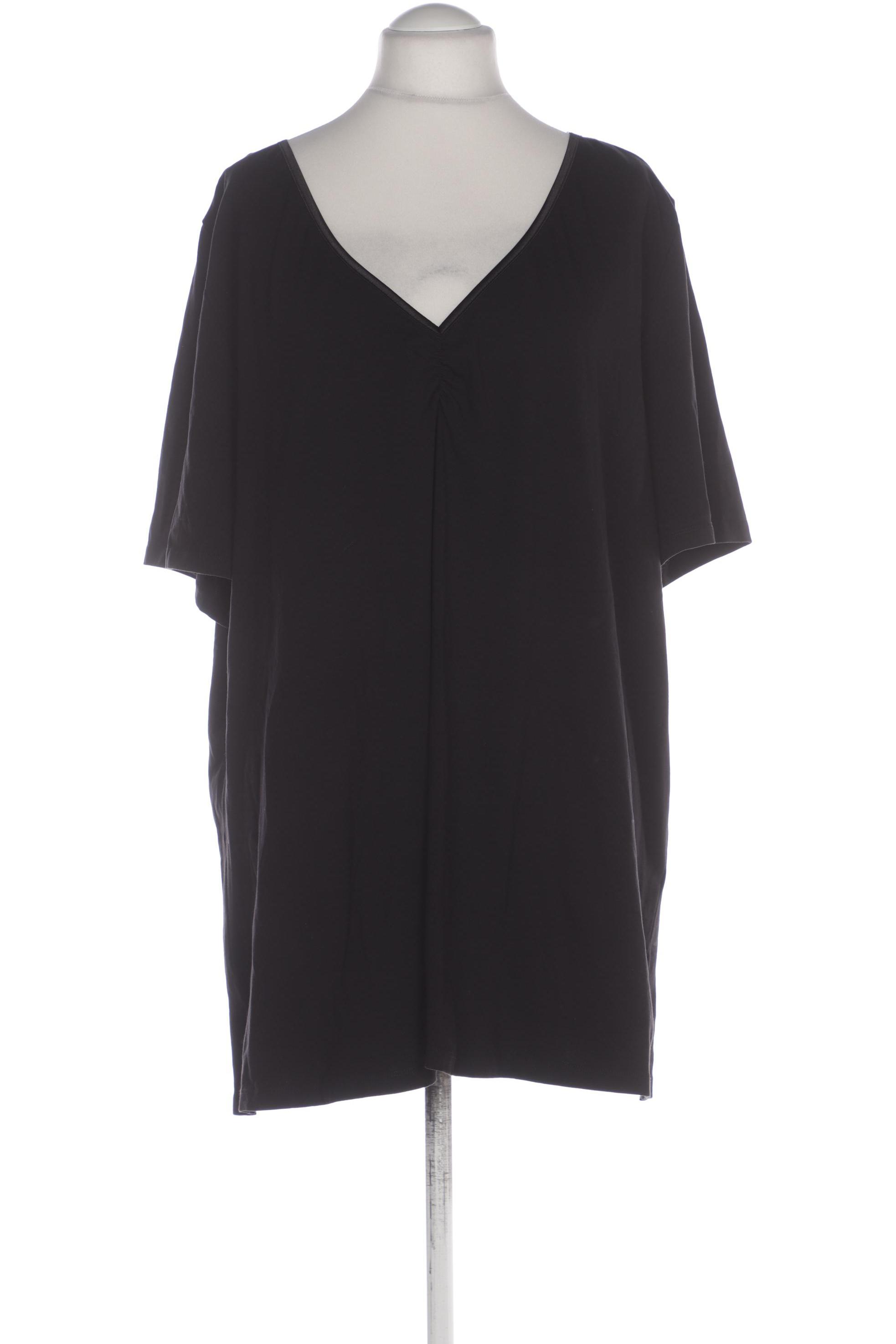 

sheego Damen T-Shirt, schwarz, Gr. 56