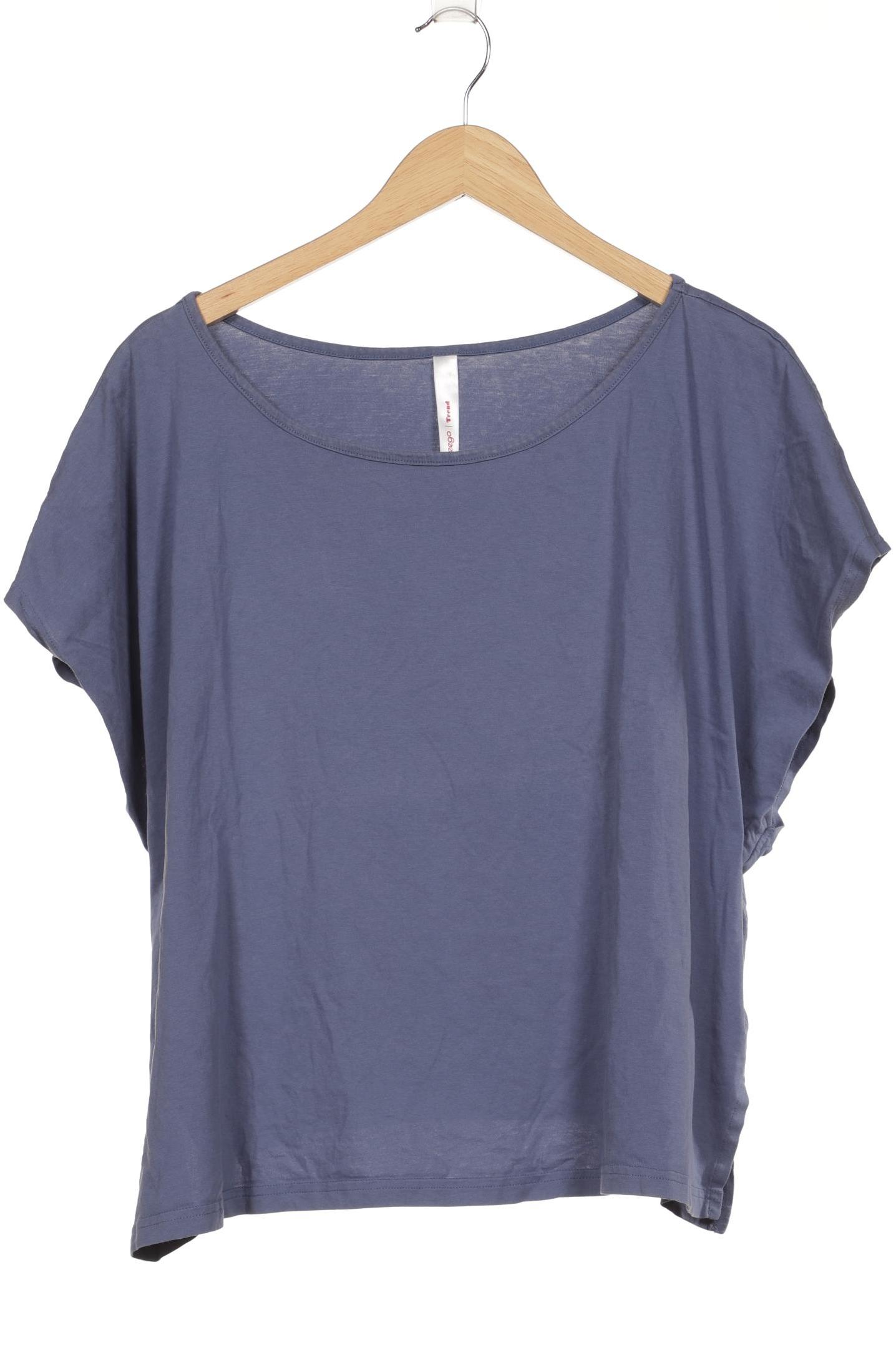 

sheego Damen T-Shirt, blau, Gr. 50