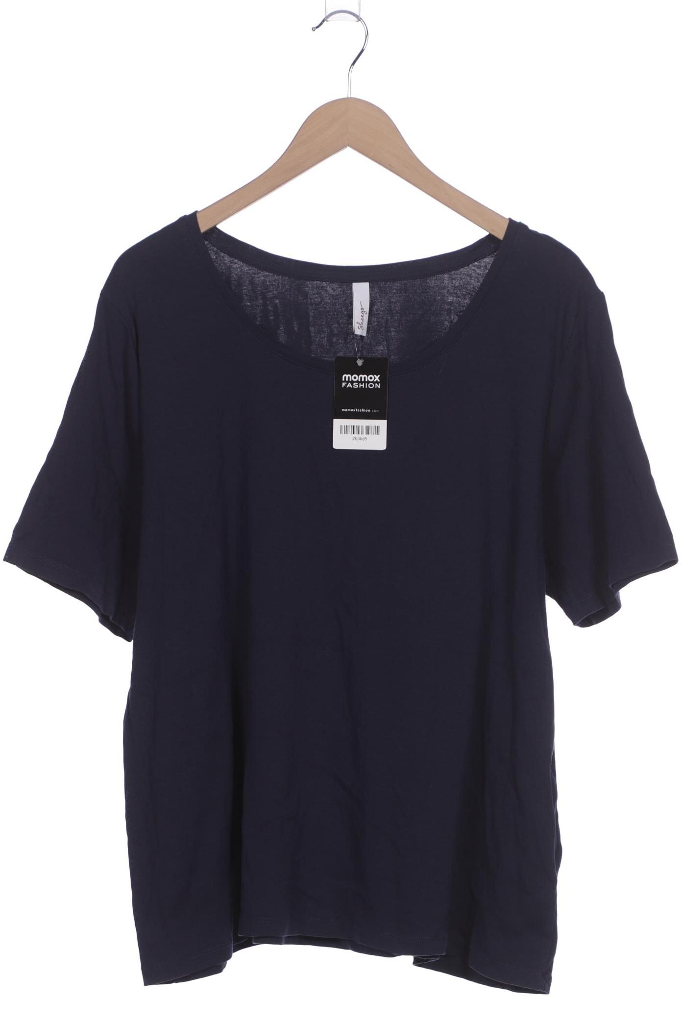 

sheego Damen T-Shirt, marineblau, Gr. 52