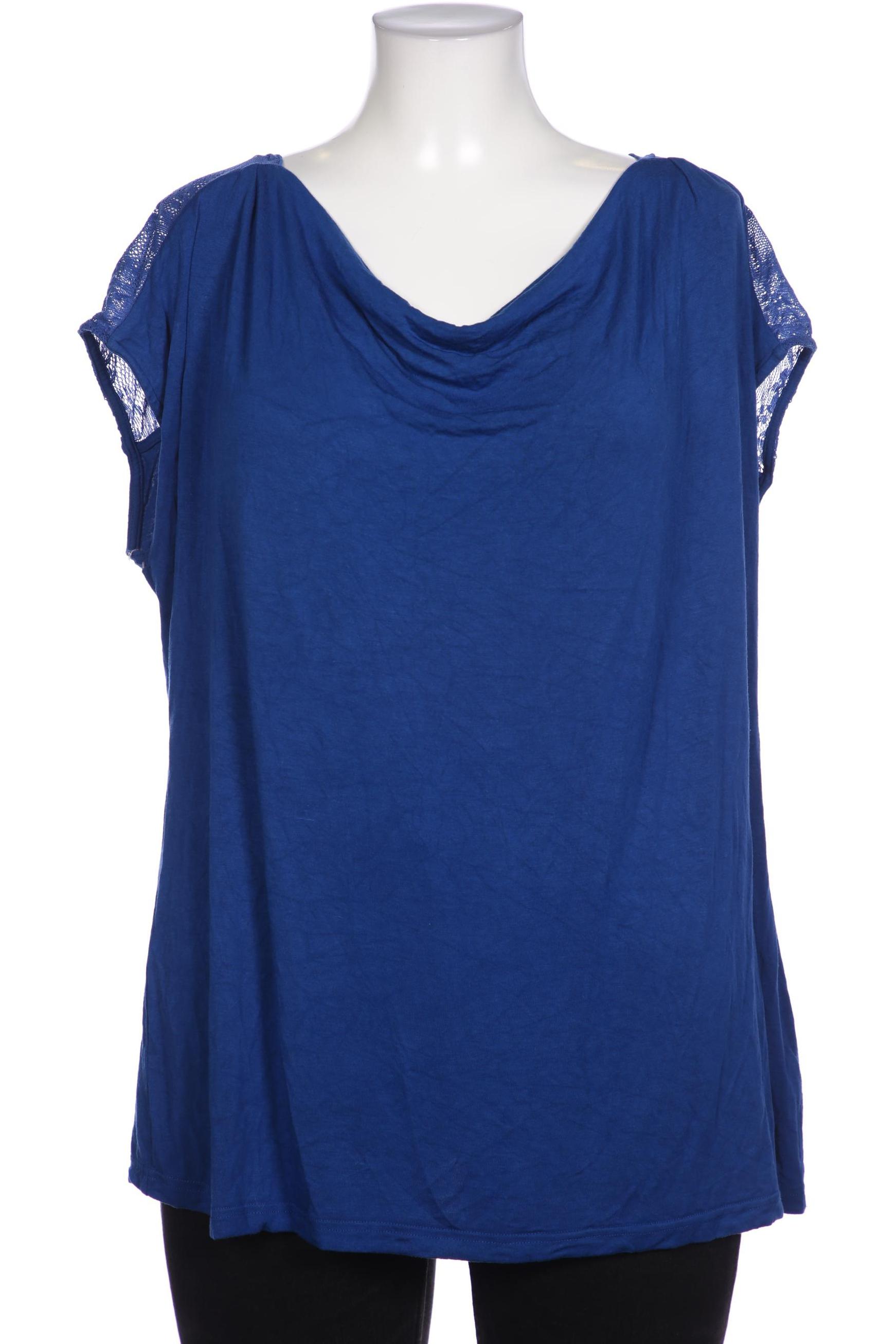 

sheego Damen T-Shirt, blau, Gr. 48