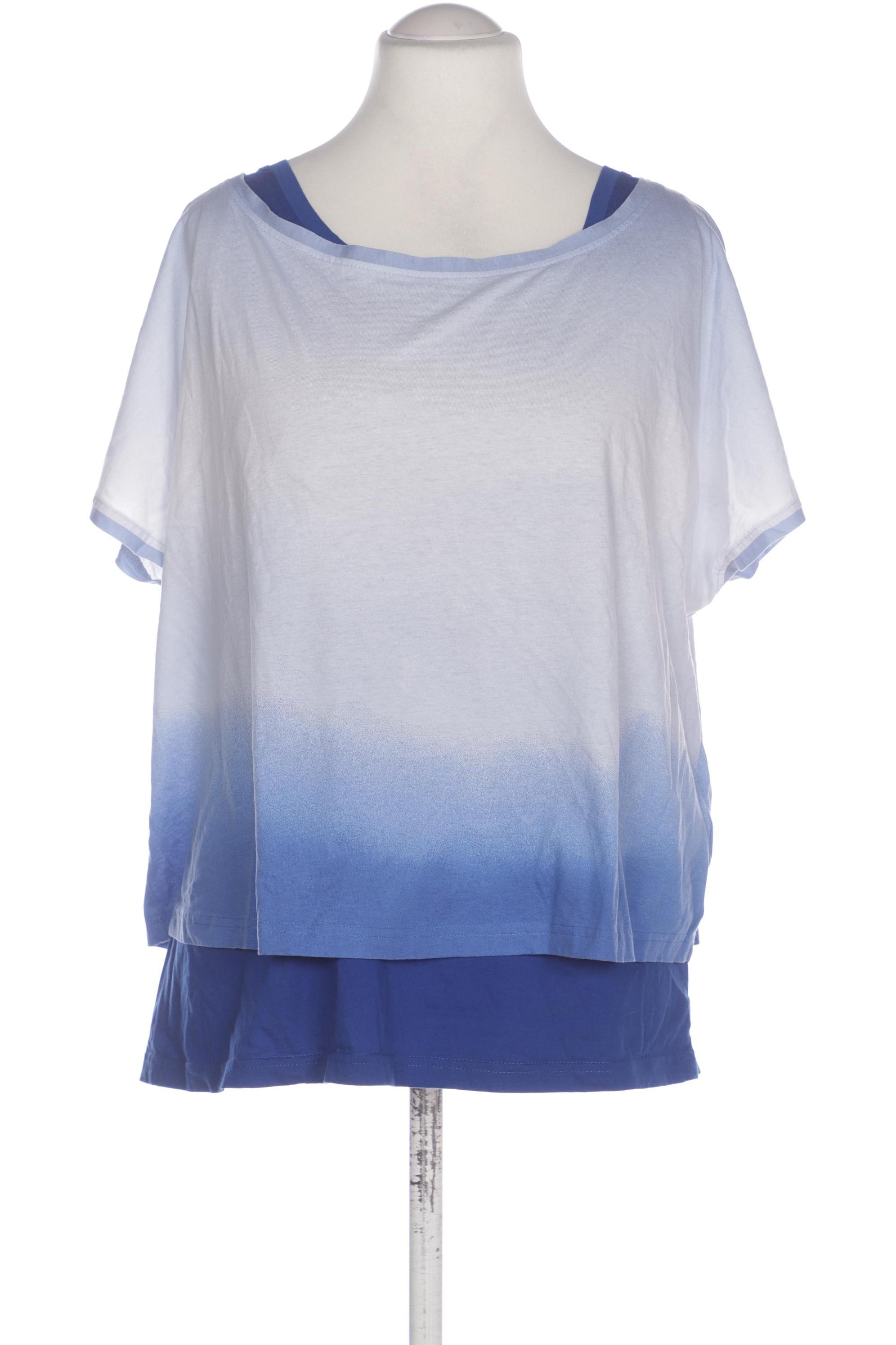 

sheego Damen T-Shirt, hellblau, Gr. 44