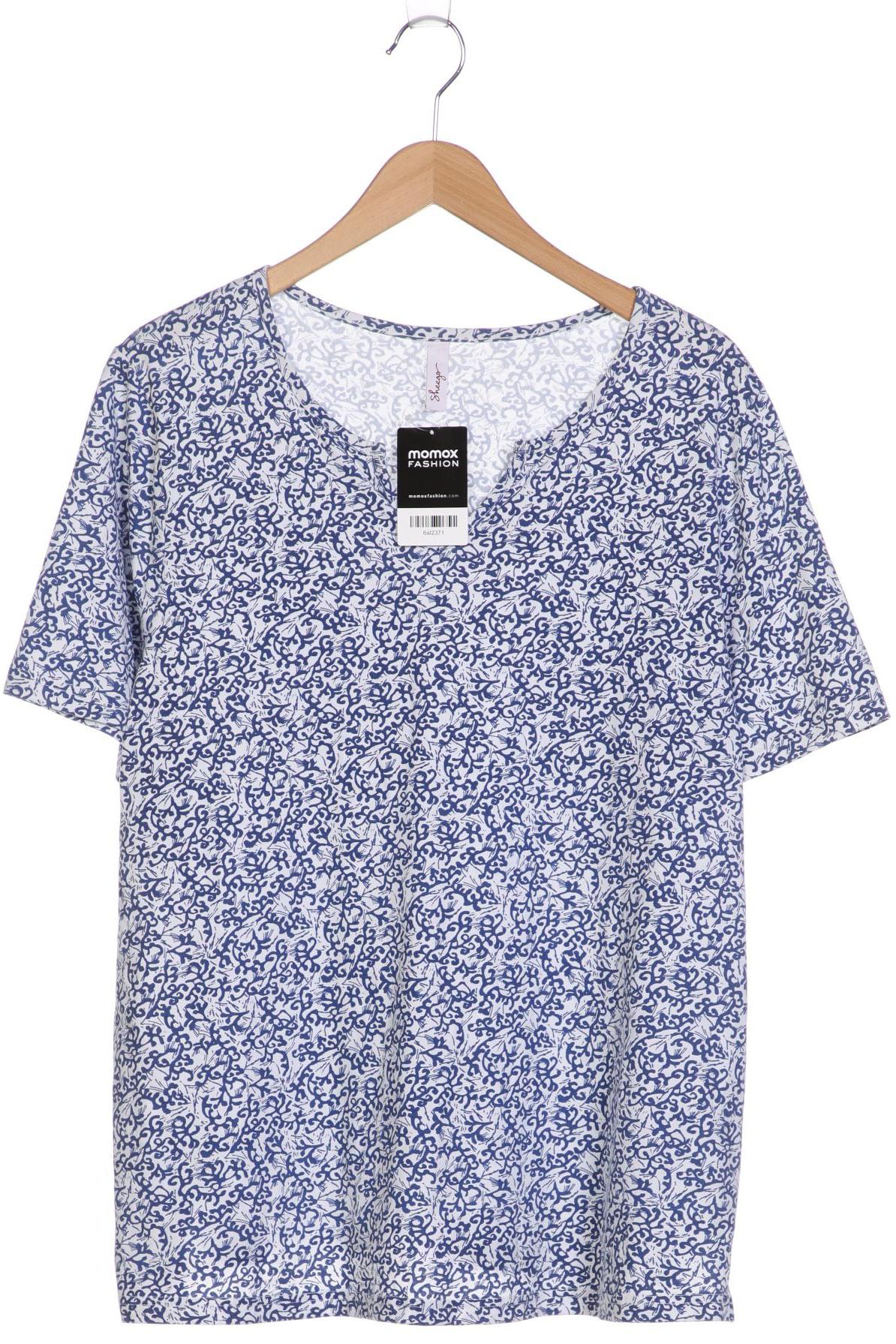

sheego Damen T-Shirt, weiß, Gr. 48