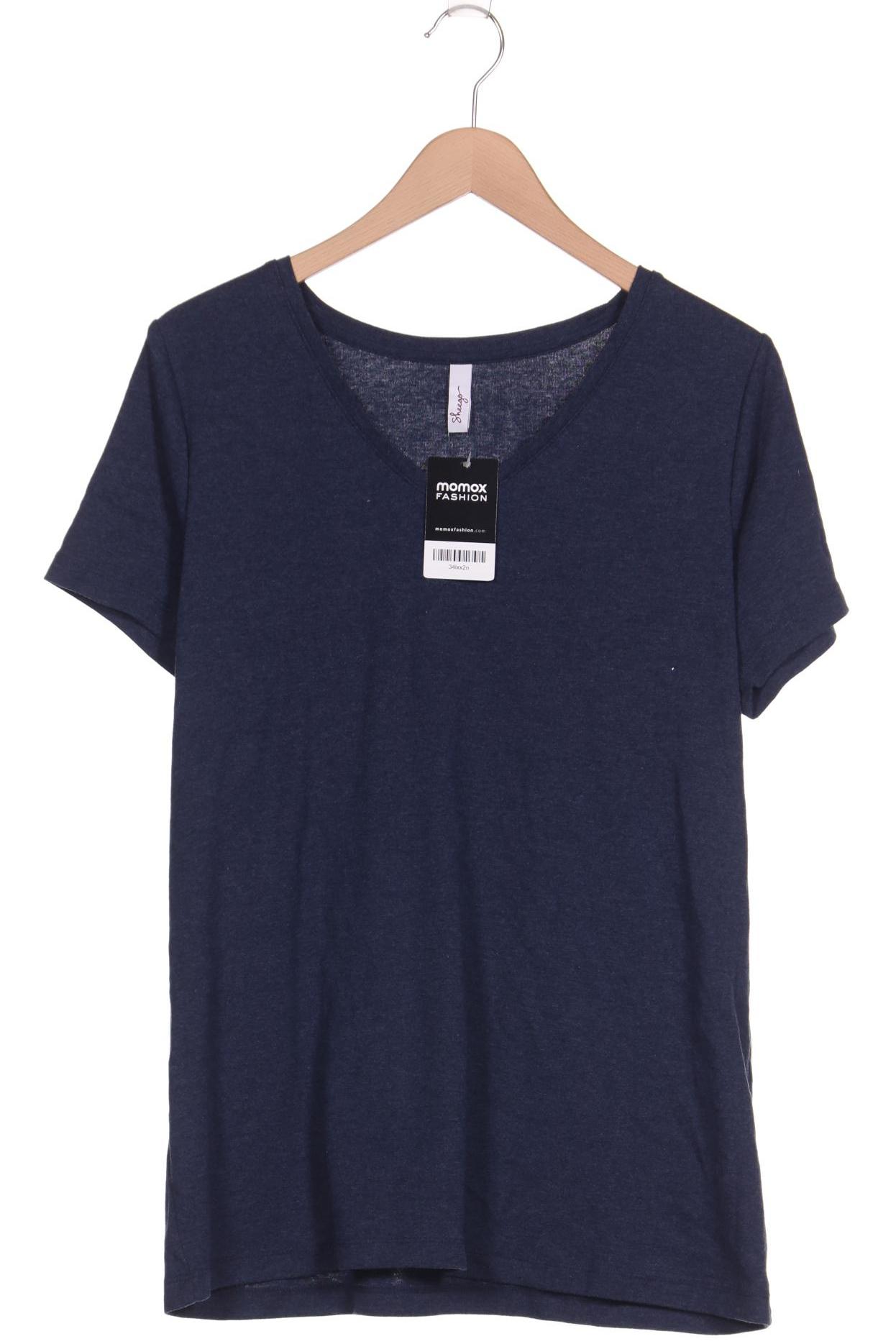 

sheego Damen T-Shirt, marineblau