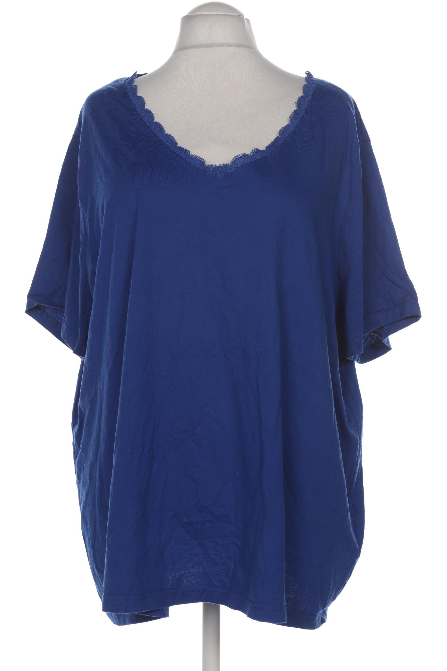 

sheego Damen T-Shirt, blau, Gr. 56