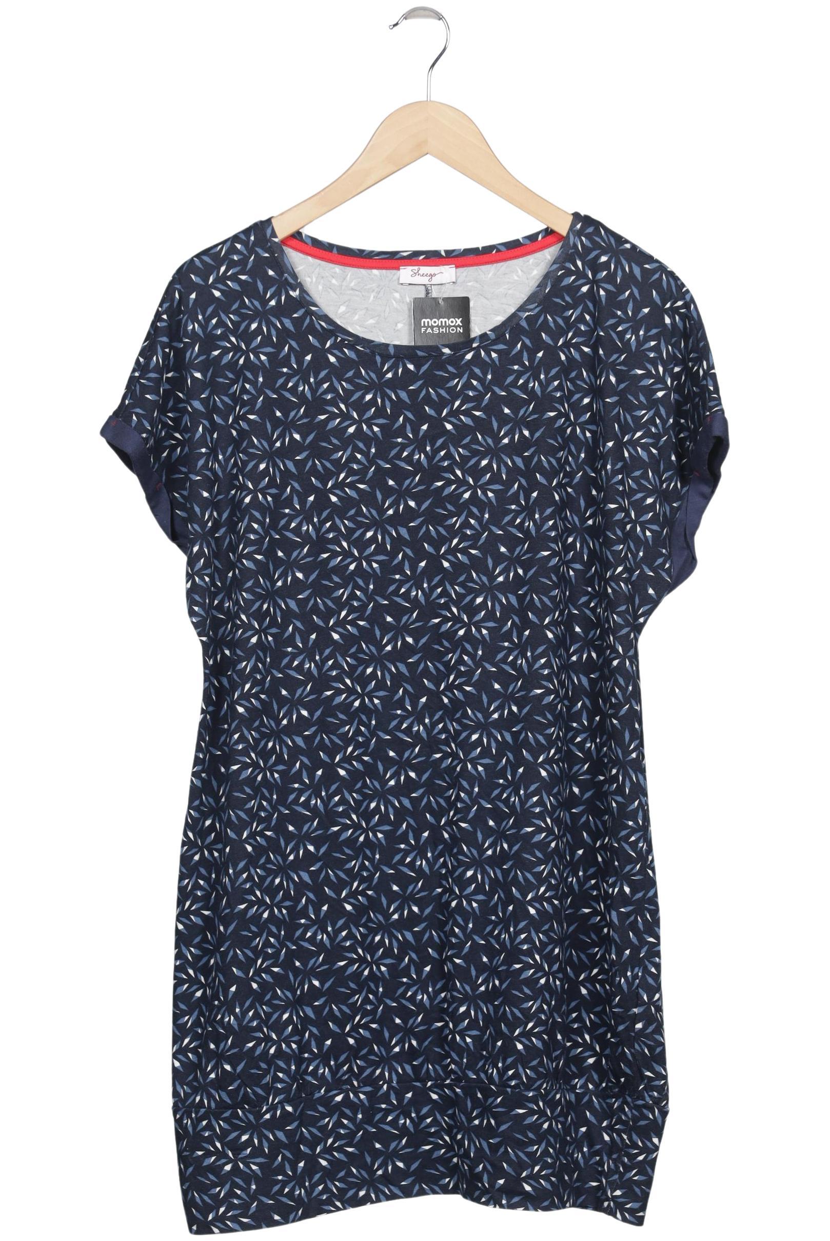

sheego Damen T-Shirt, marineblau, Gr. 44