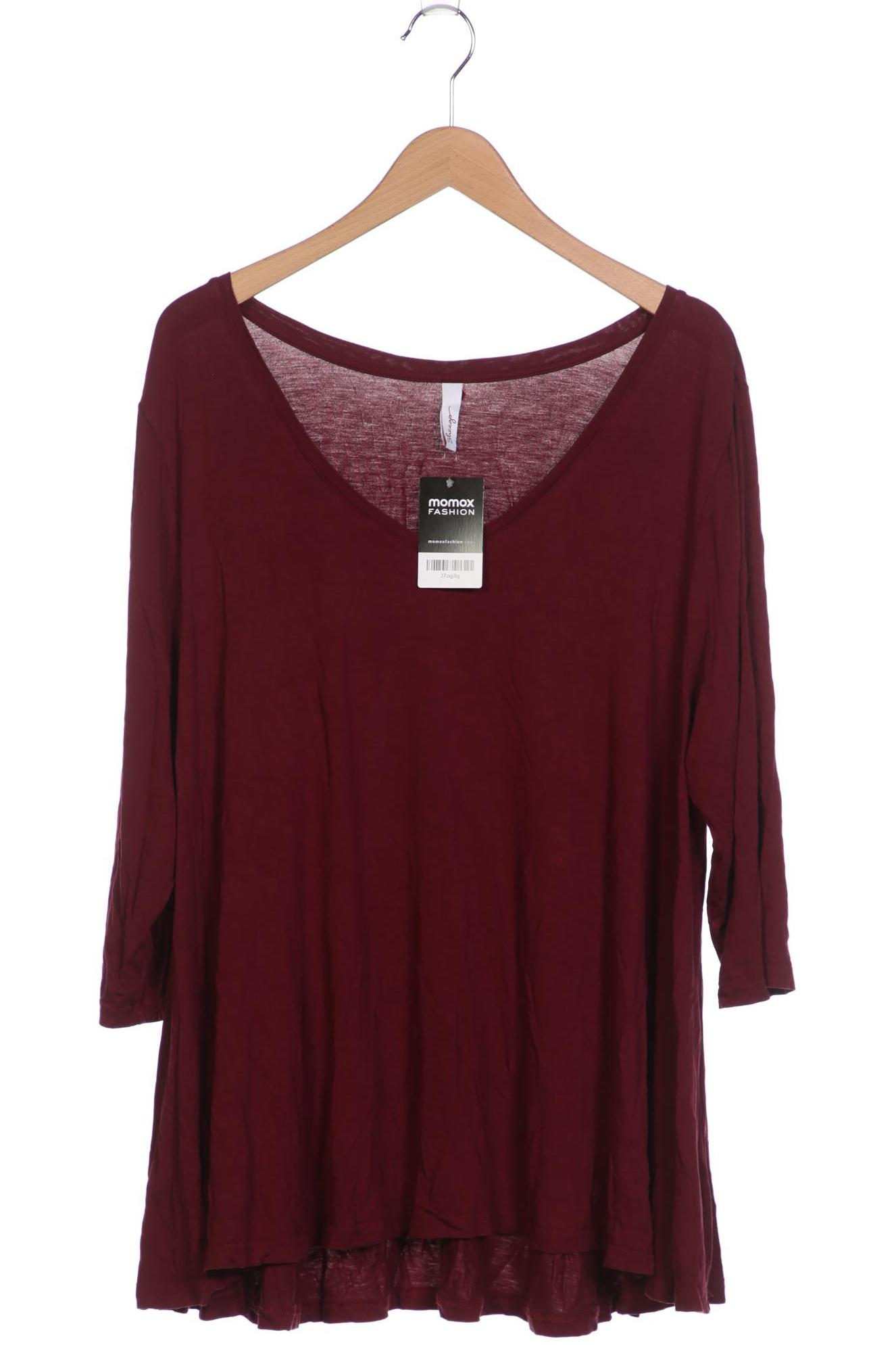 

sheego Damen T-Shirt, bordeaux
