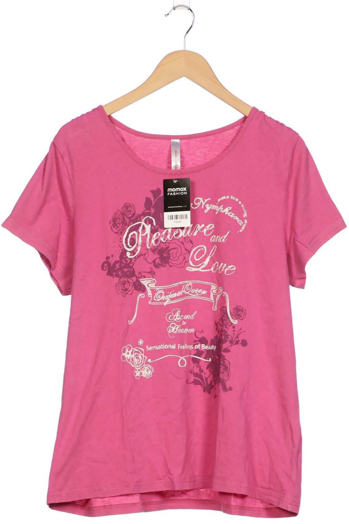 

sheego Damen T-Shirt, pink, Gr. 44