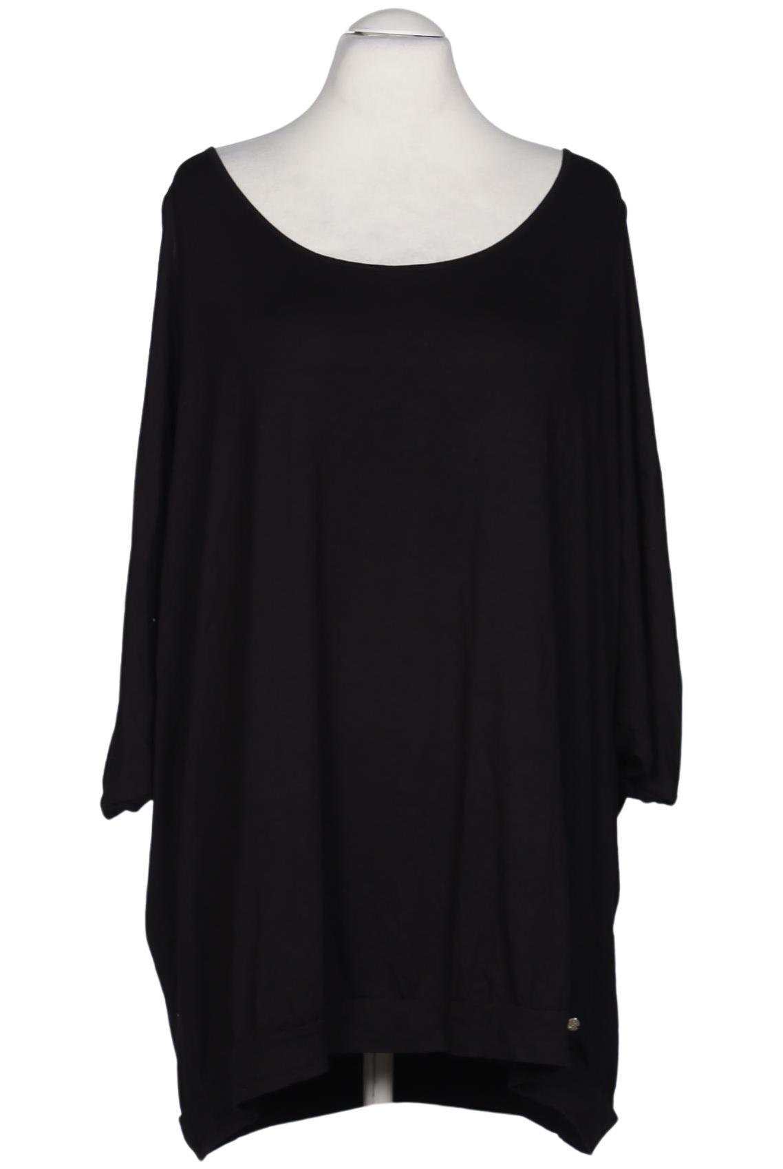 

sheego Damen T-Shirt, schwarz, Gr. 56