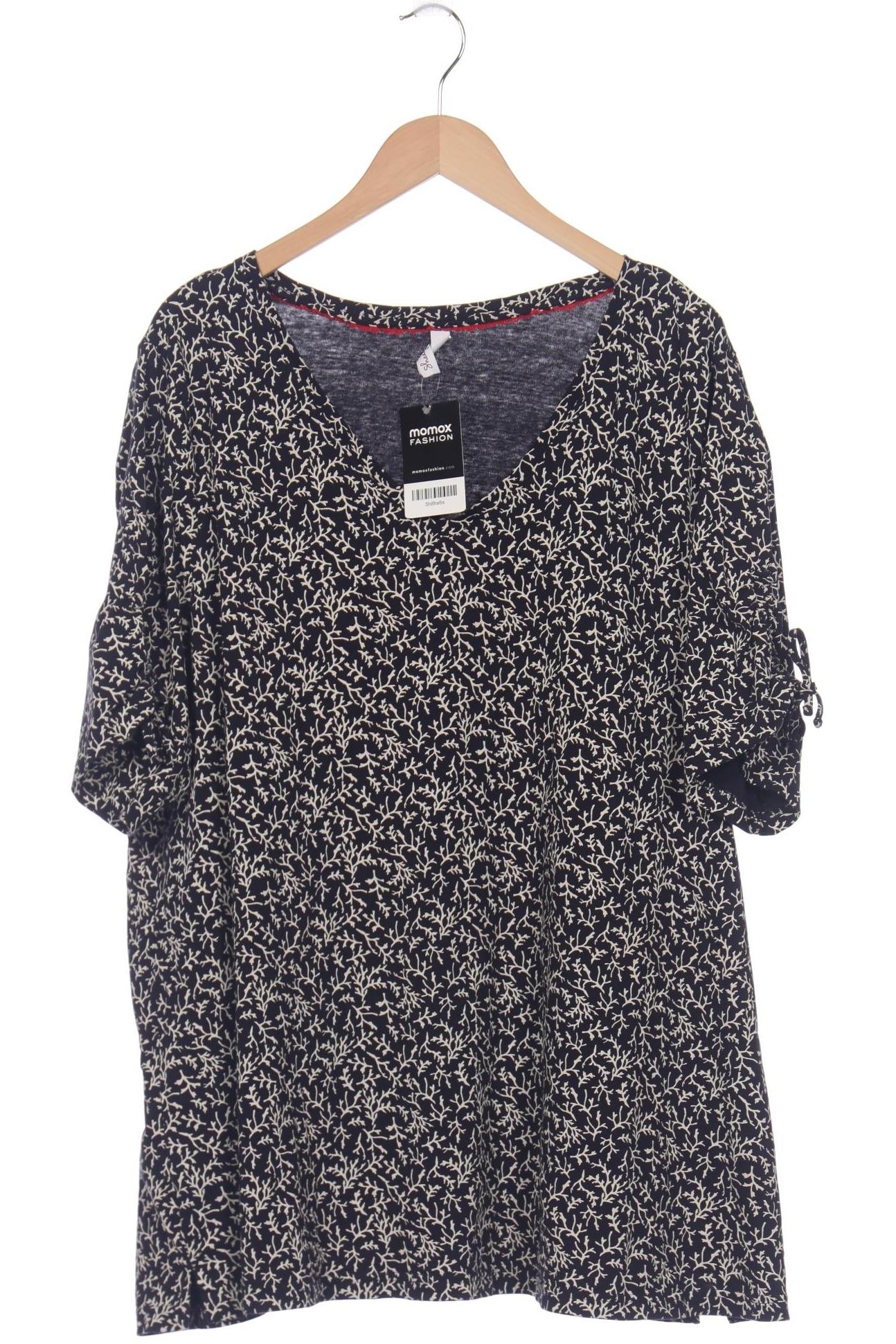

sheego Damen T-Shirt, marineblau, Gr. 52