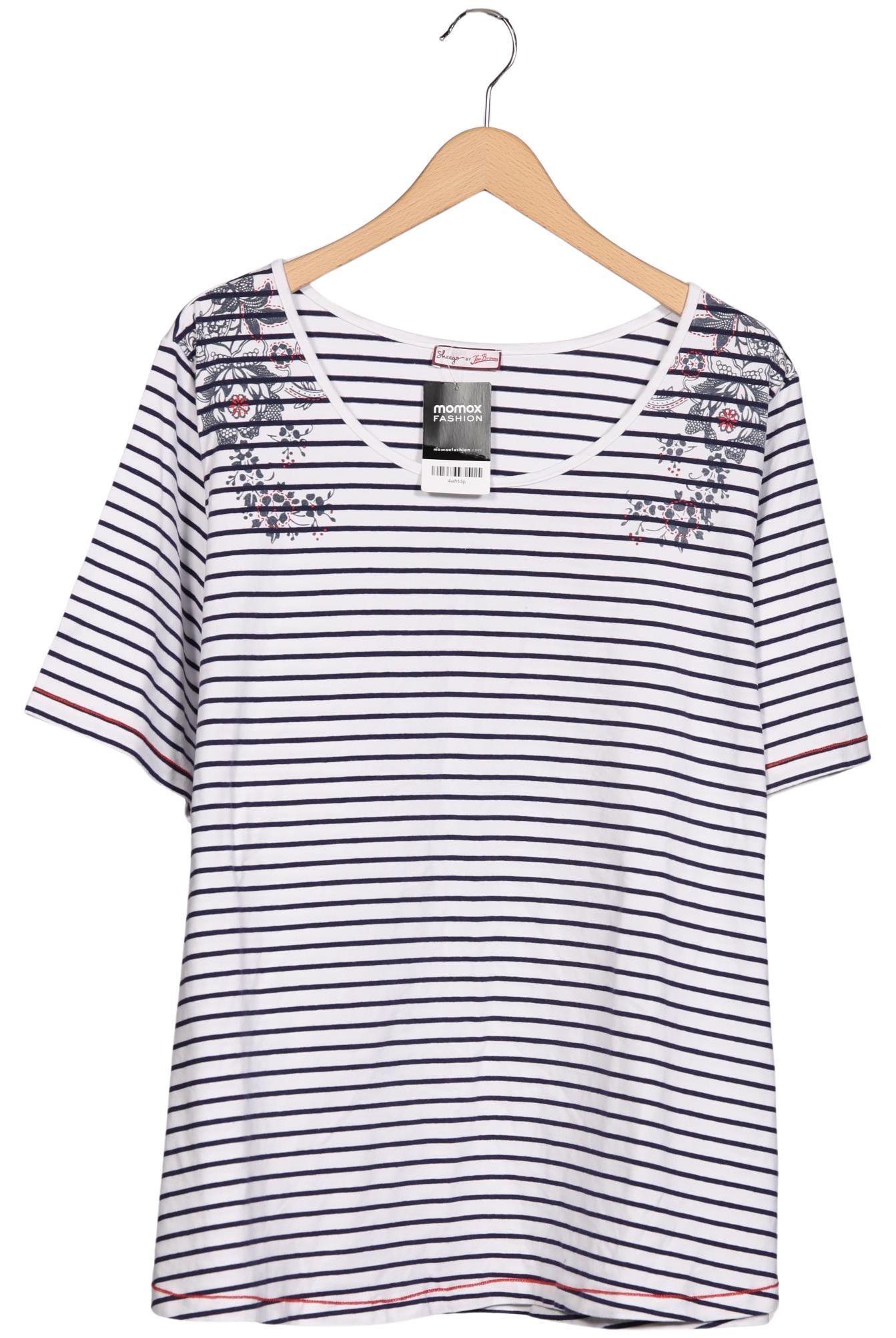 

sheego Damen T-Shirt, weiß, Gr. 52