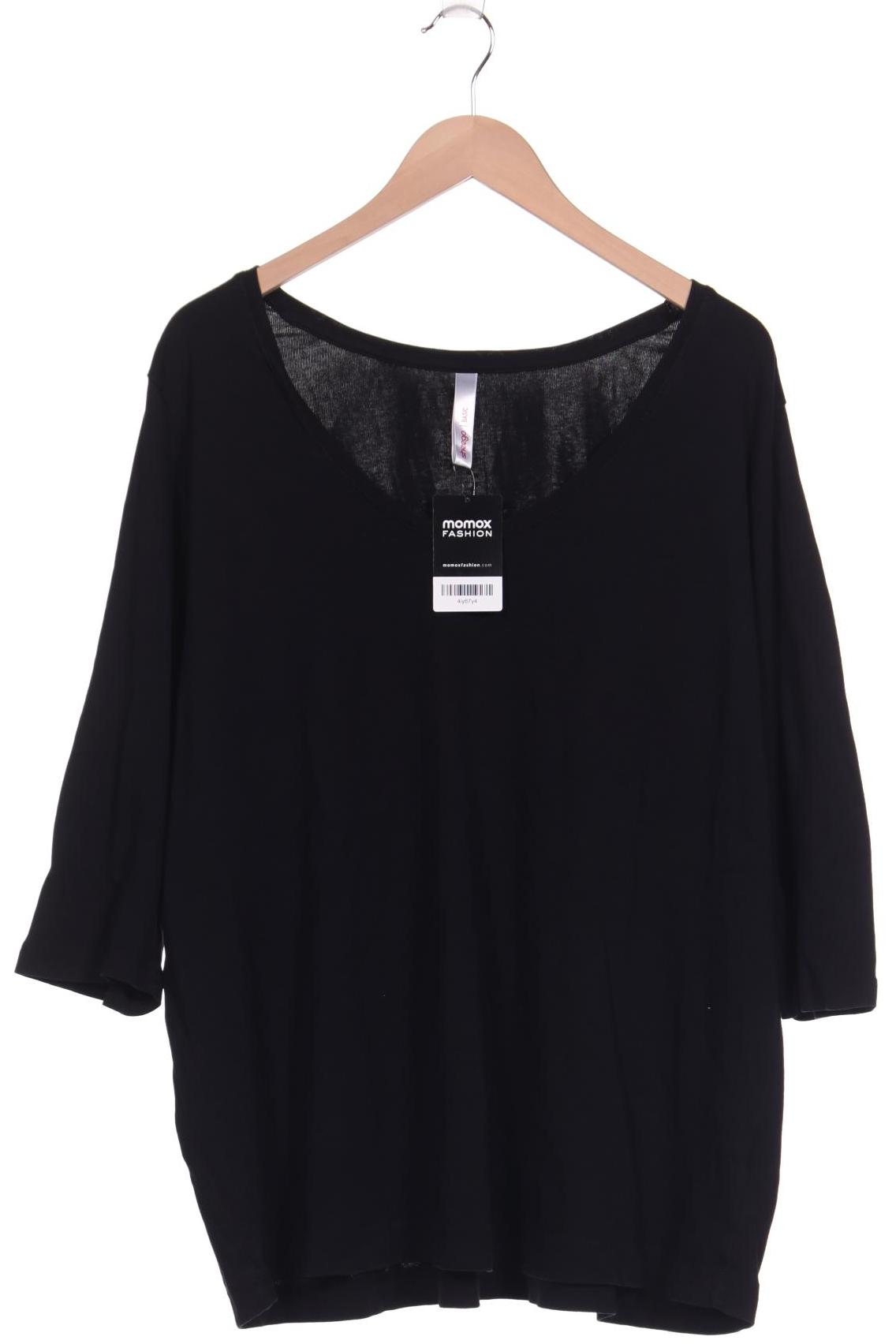 

sheego Damen T-Shirt, schwarz