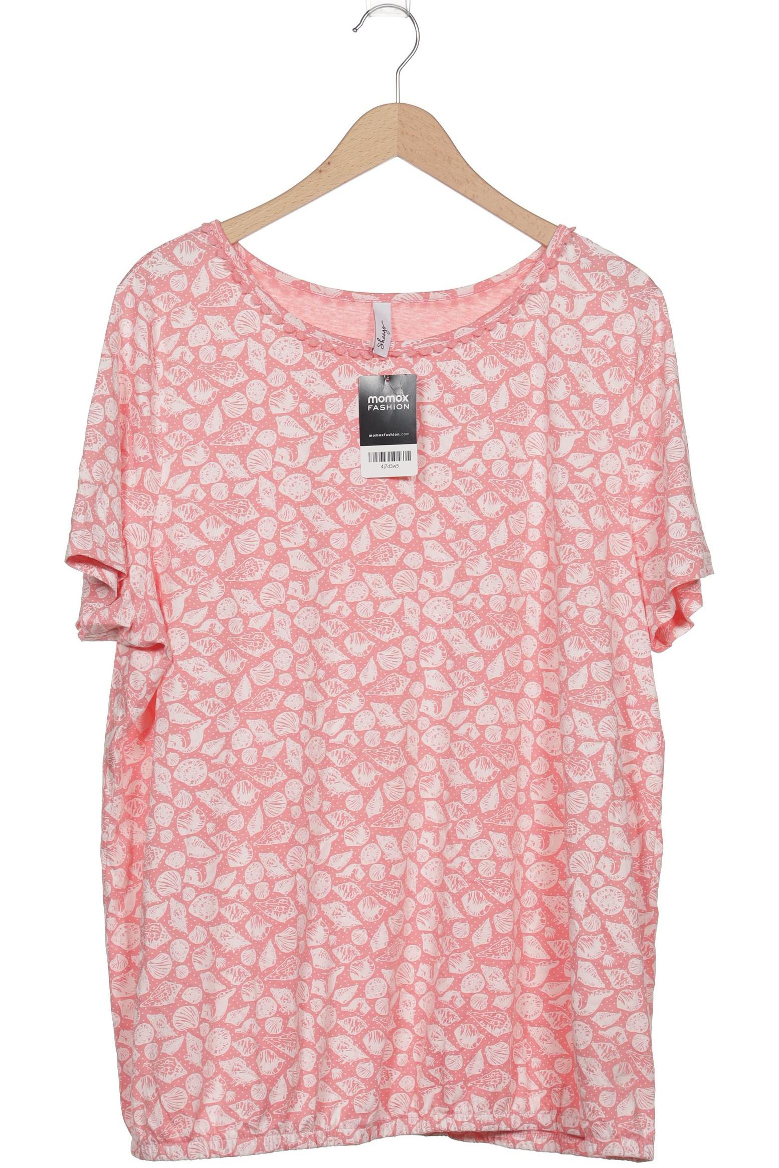 

sheego Damen T-Shirt, pink, Gr. 48