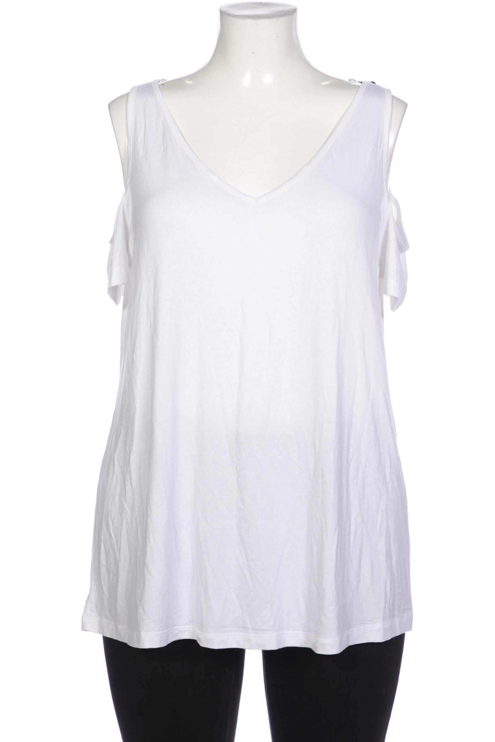 

sheego Damen T-Shirt, weiß, Gr. 48