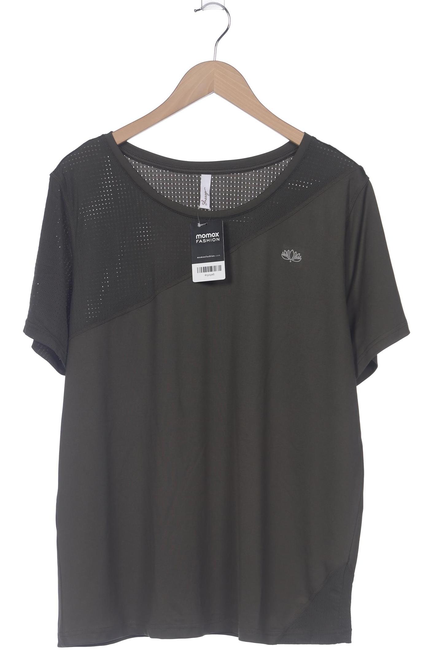 

sheego Damen T-Shirt, grün, Gr. 44