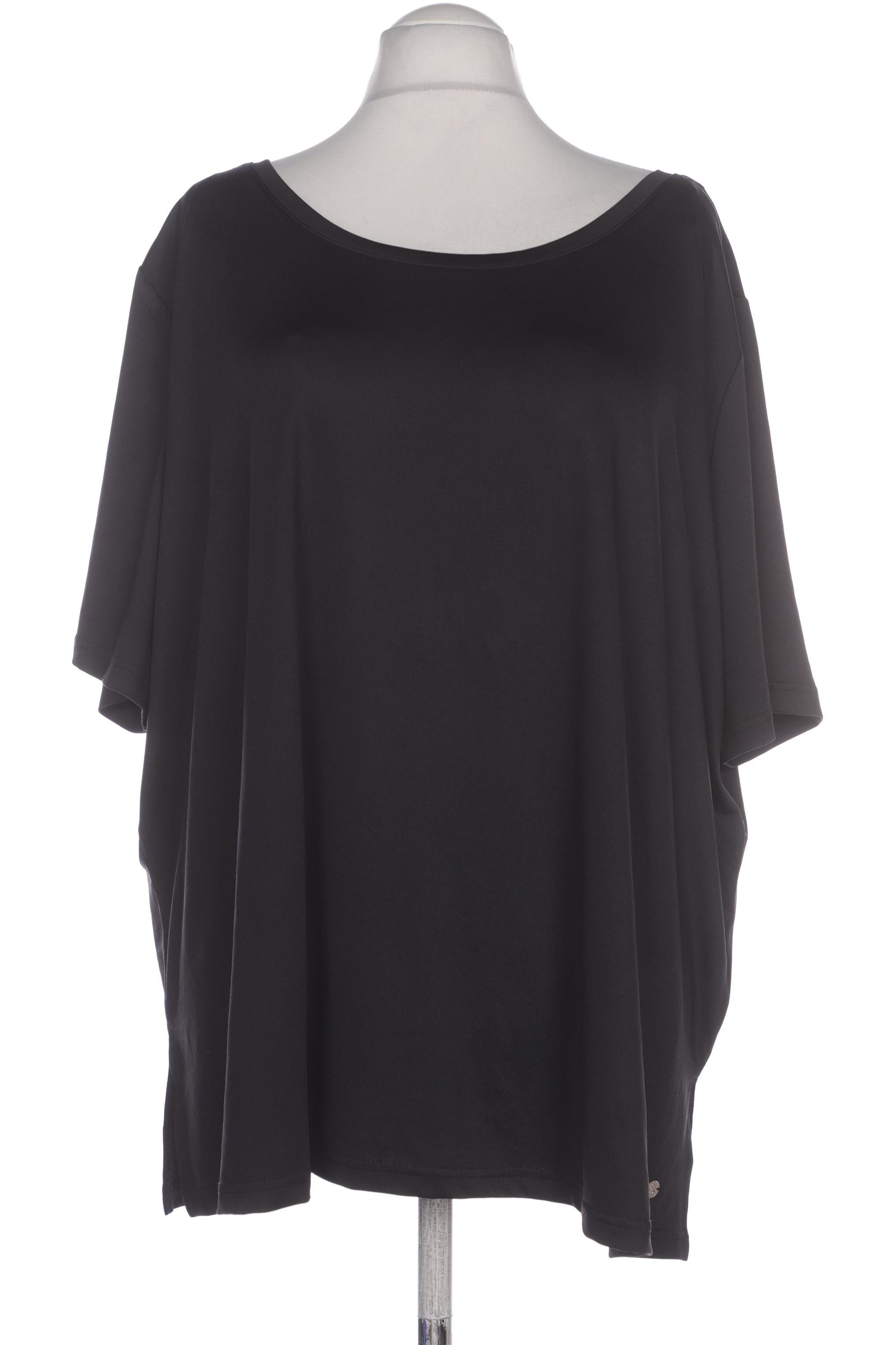 

sheego Damen T-Shirt, schwarz, Gr. 56