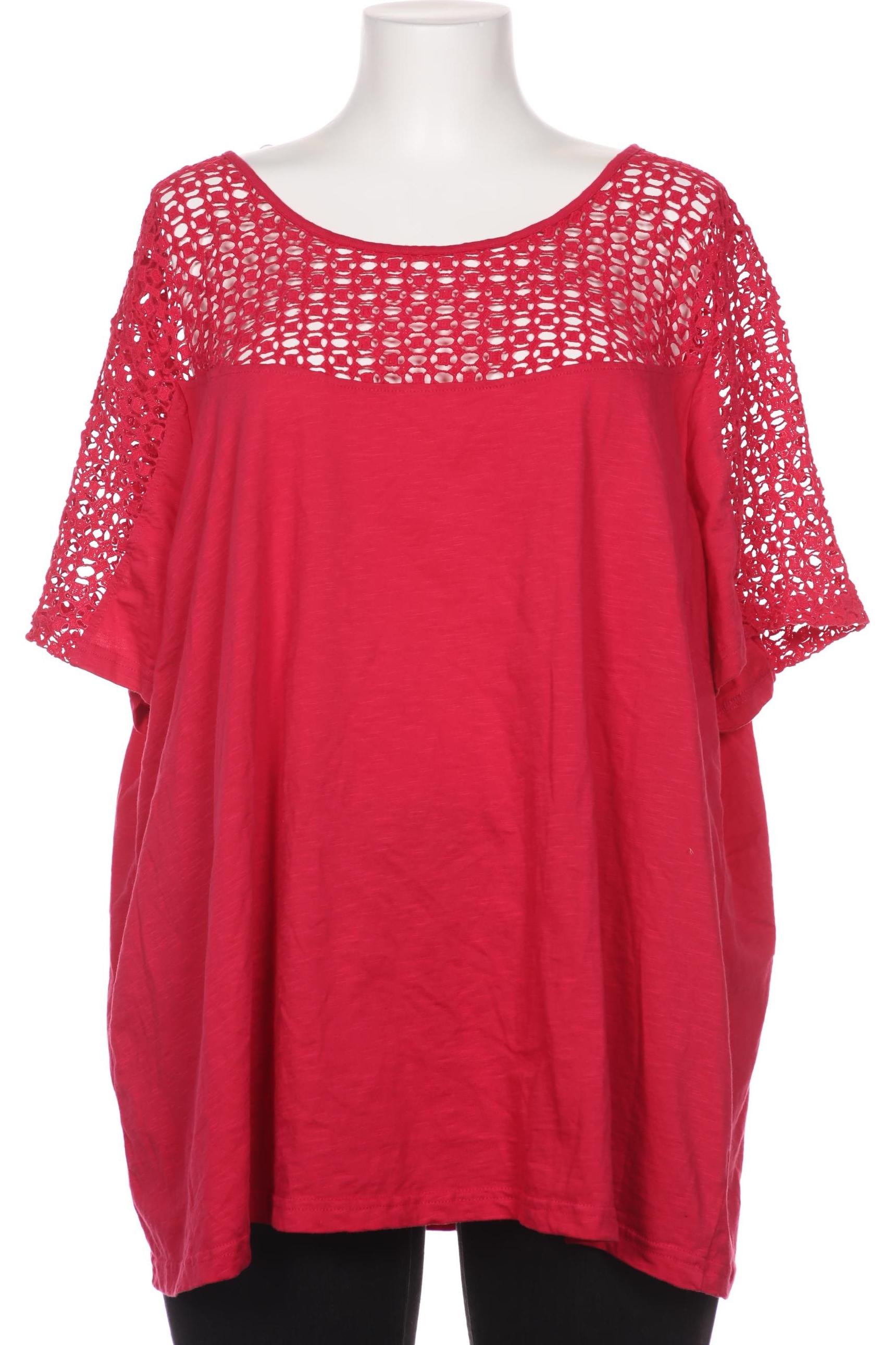 

sheego Damen T-Shirt, pink, Gr. 52