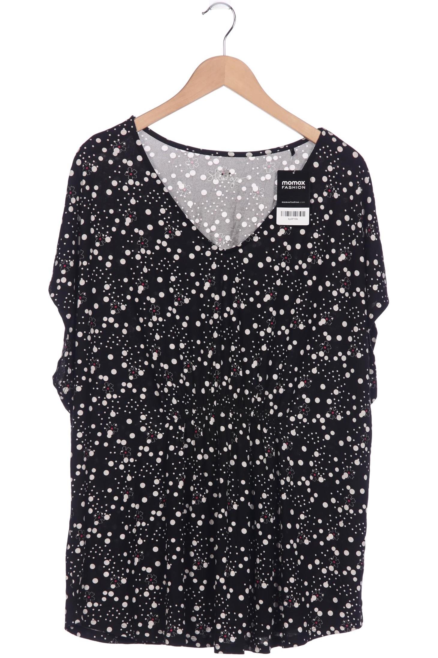 

sheego Damen T-Shirt, schwarz, Gr. 48