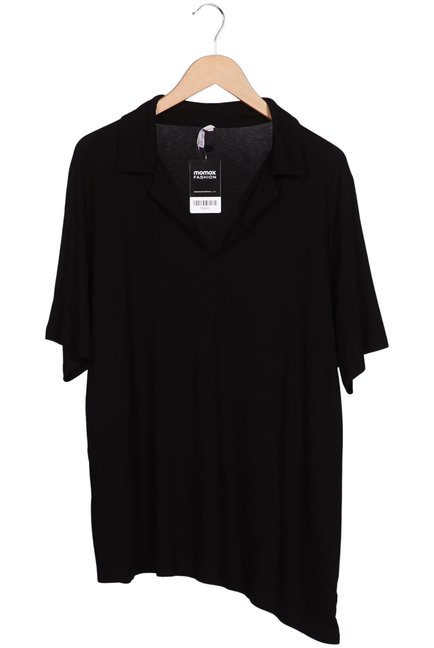 

sheego Damen T-Shirt, schwarz, Gr. 48