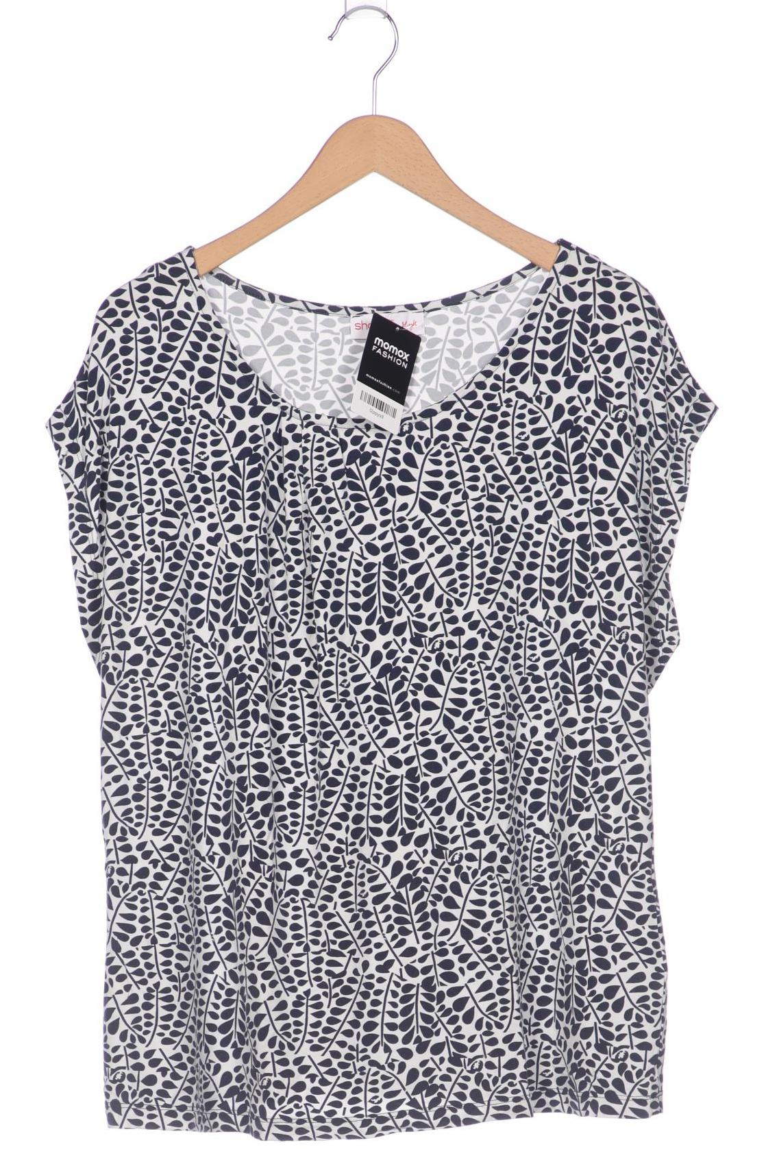 

sheego Damen T-Shirt, marineblau, Gr. 44
