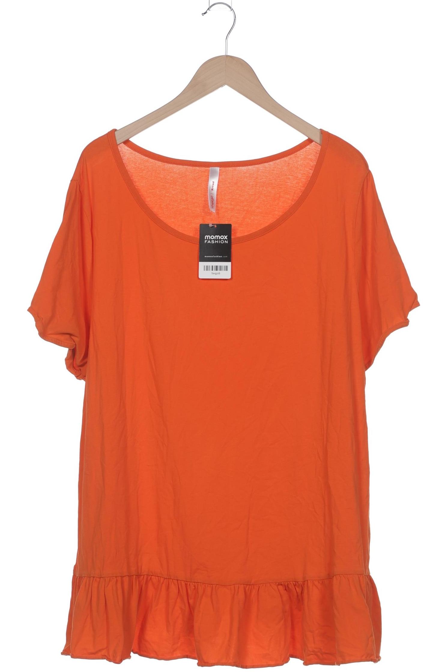 

sheego Damen T-Shirt, orange, Gr. 52
