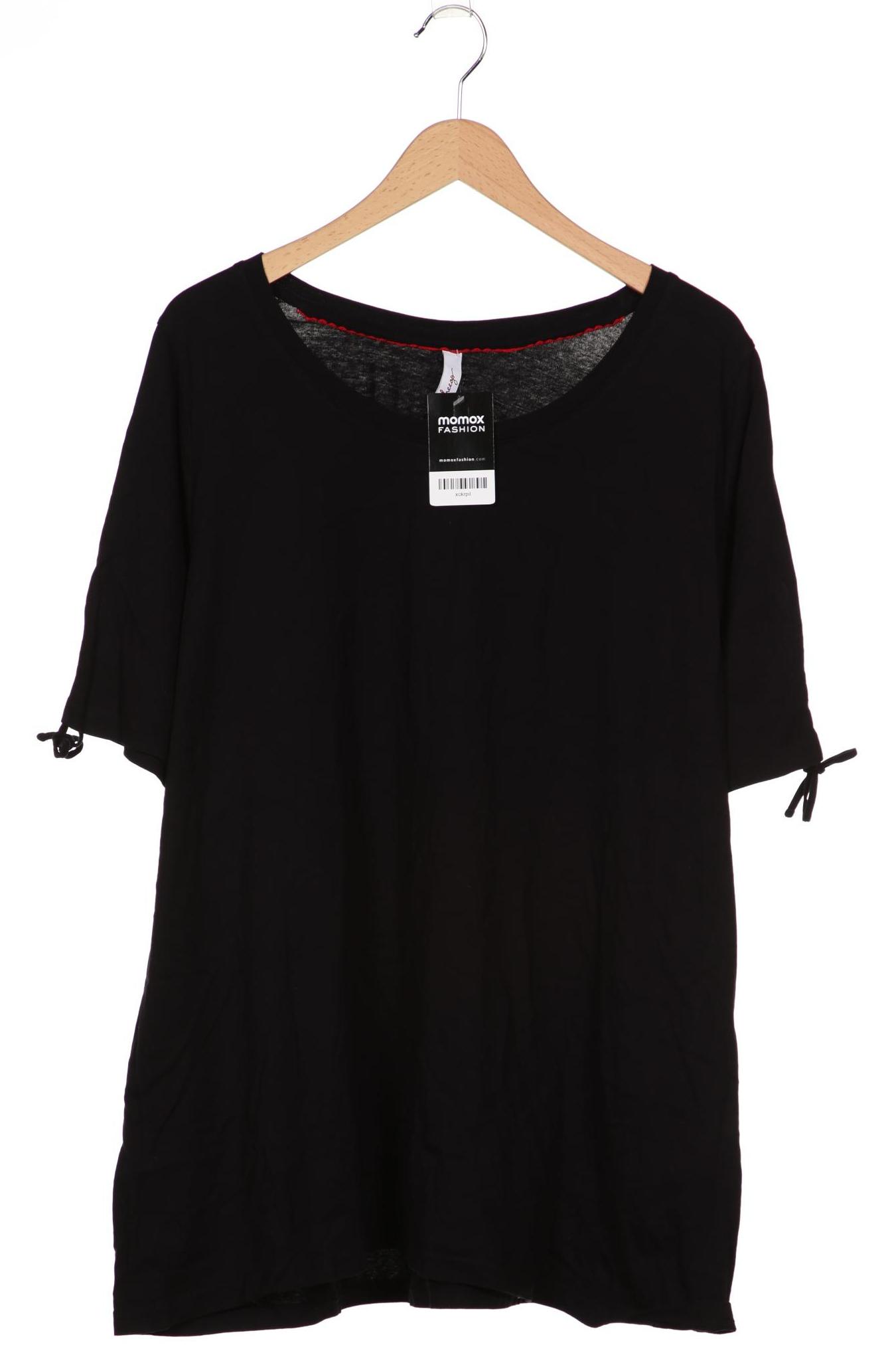 

sheego Damen T-Shirt, schwarz
