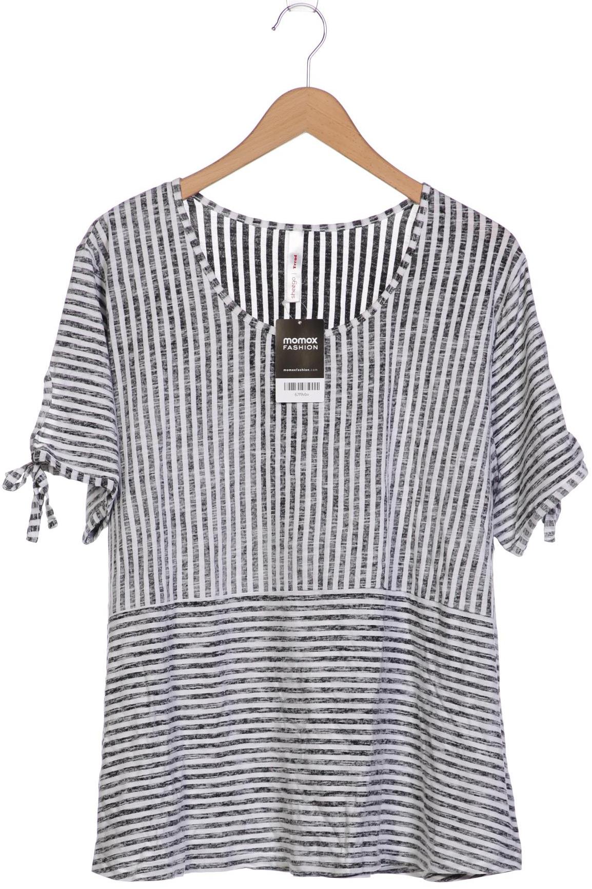 

sheego Damen T-Shirt, grau, Gr. 52