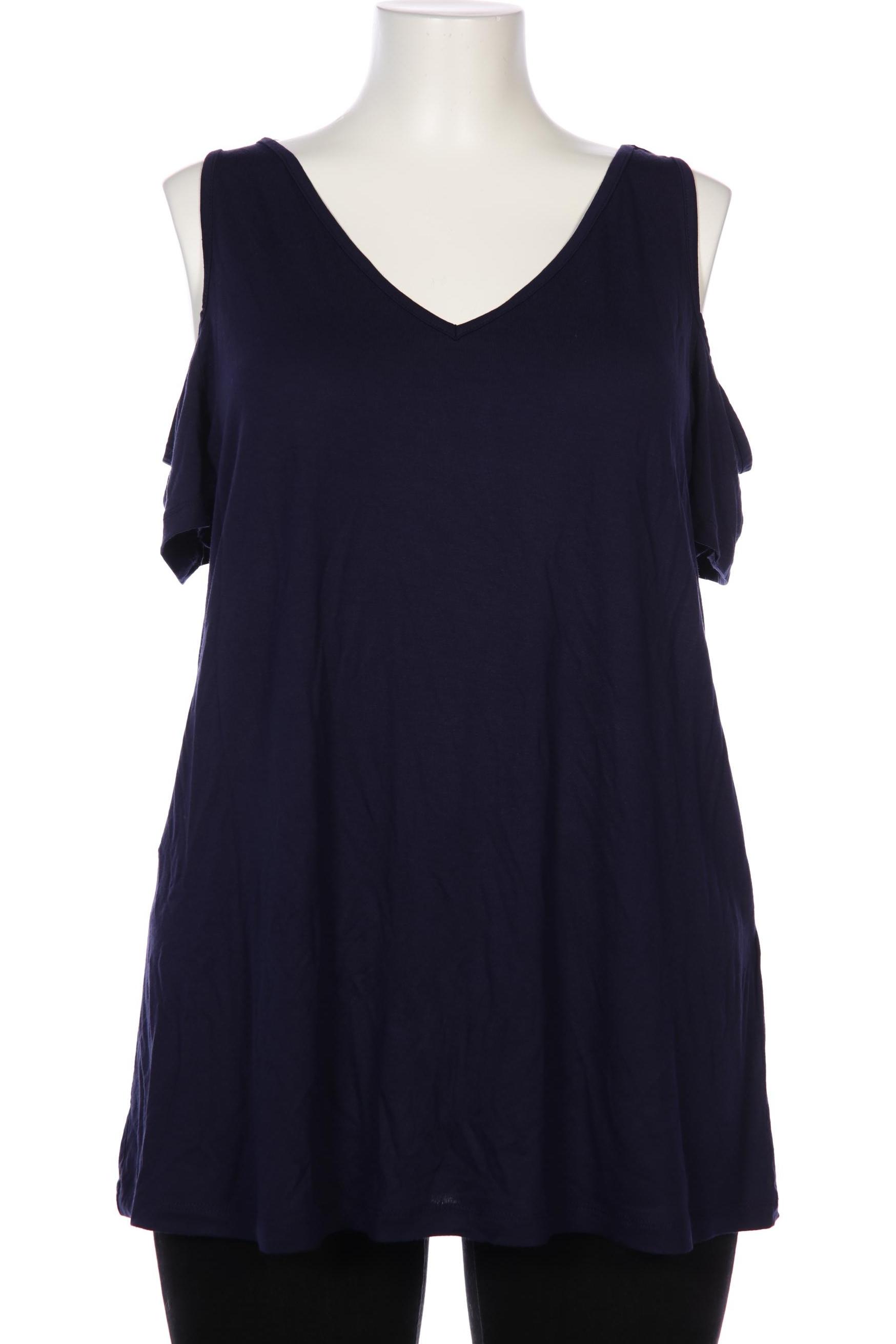 

sheego Damen T-Shirt, marineblau, Gr. 44