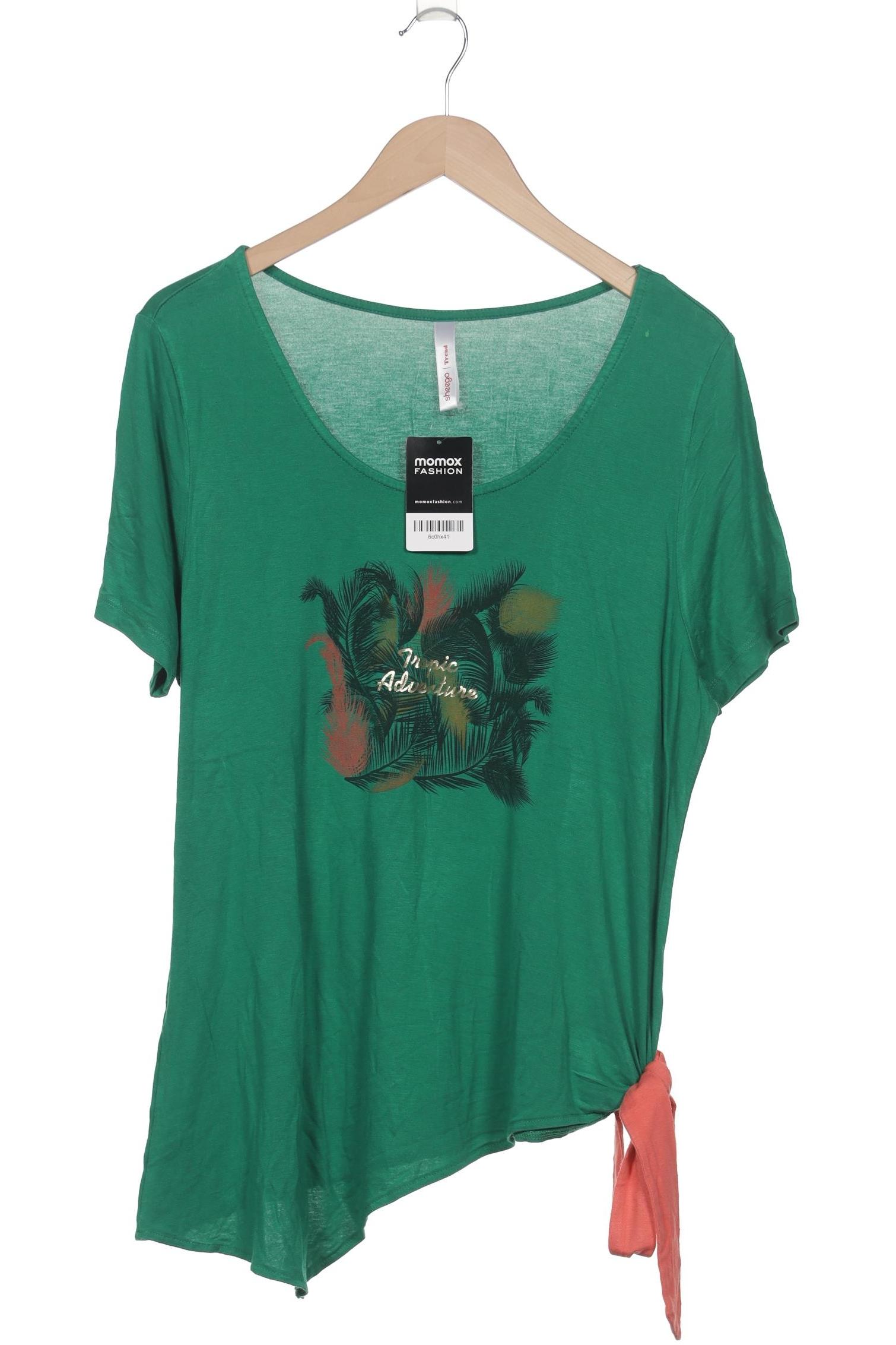 

sheego Damen T-Shirt, grün, Gr. 44